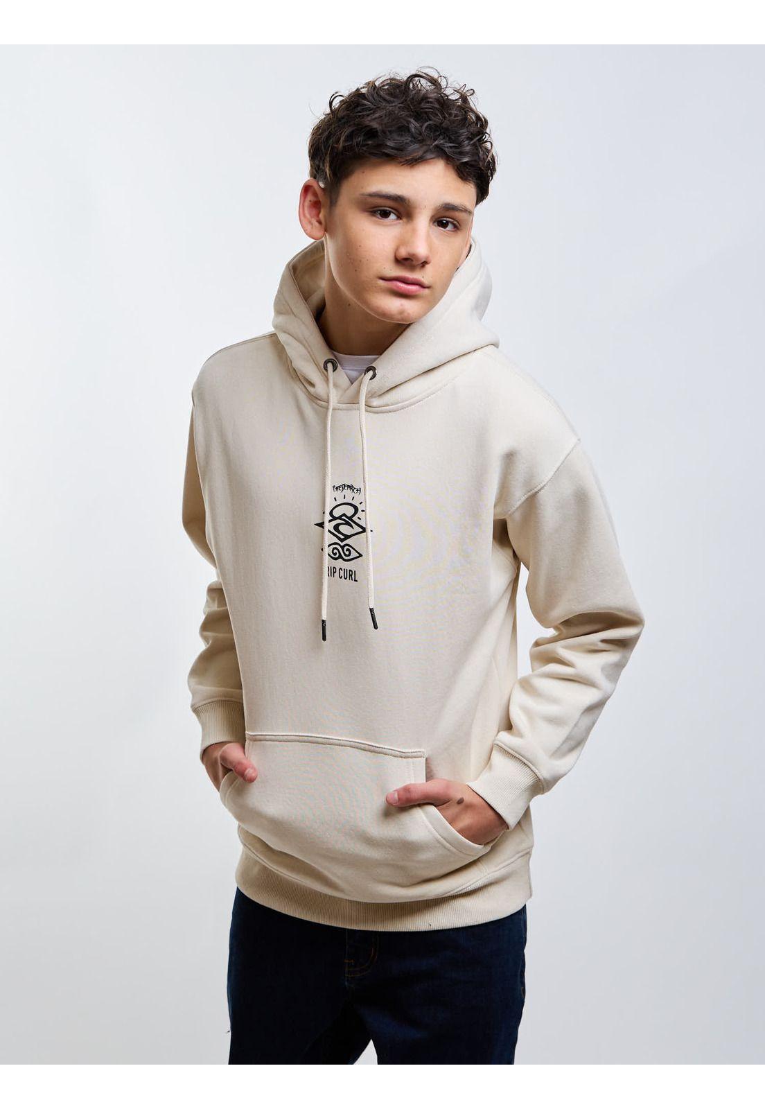 Poleron Canguro Ranger Beige Infantil Rip Curl-6
