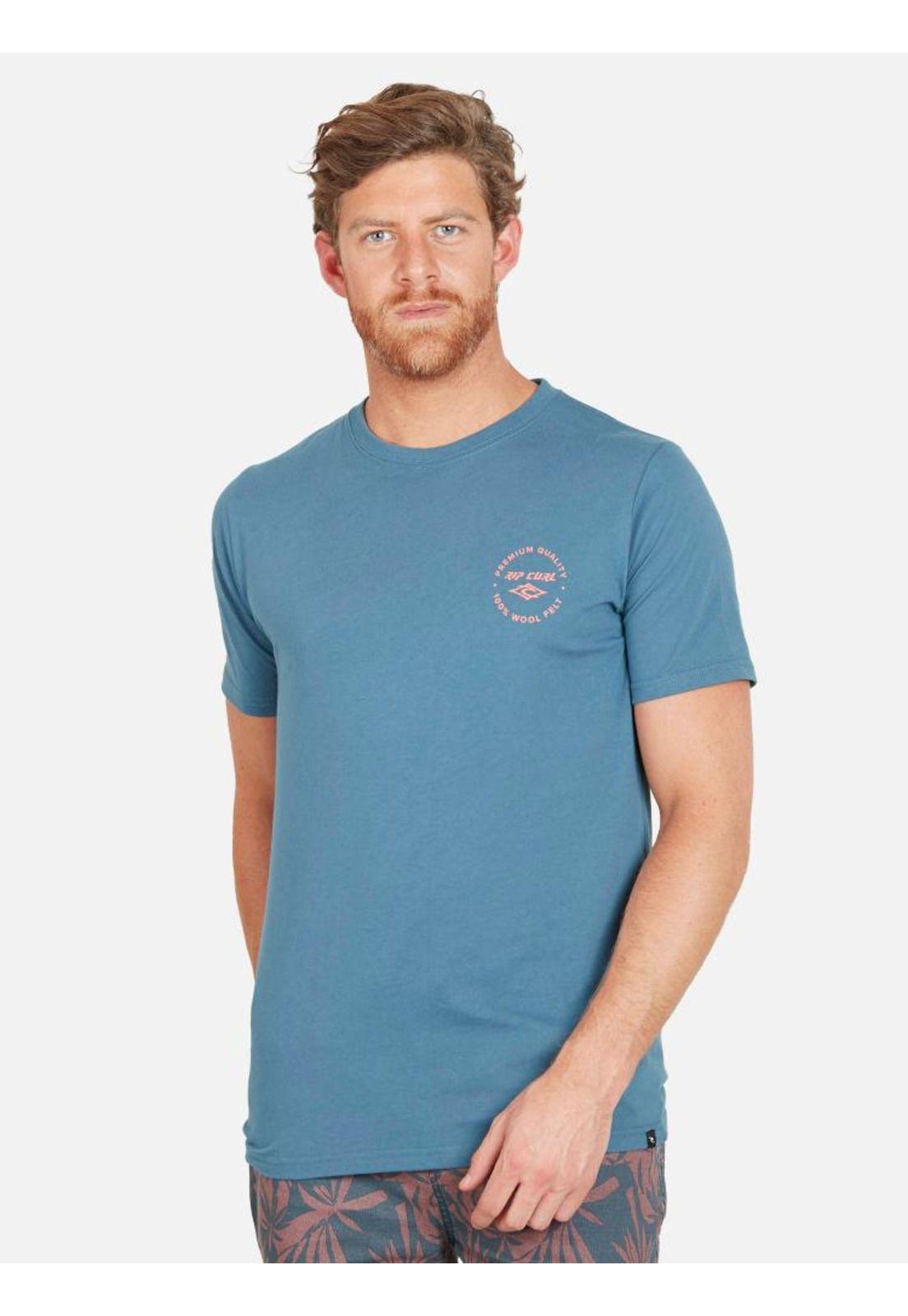 Polera 6P266 Hombre Azul Oscuro Rip Curl-0