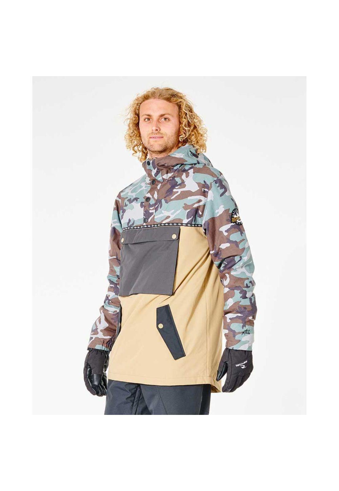 Parka Hombre PRIMATIVE ANORAK Verde Rip Curl-4