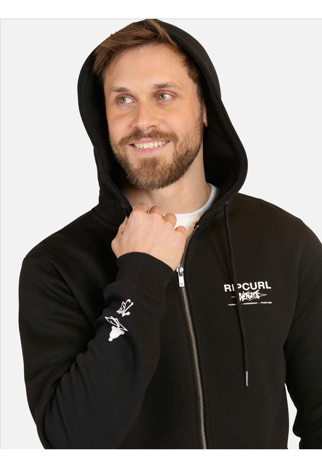 Poleron FZ Wetsuits Rc Negro Hombre Rip Curl-2