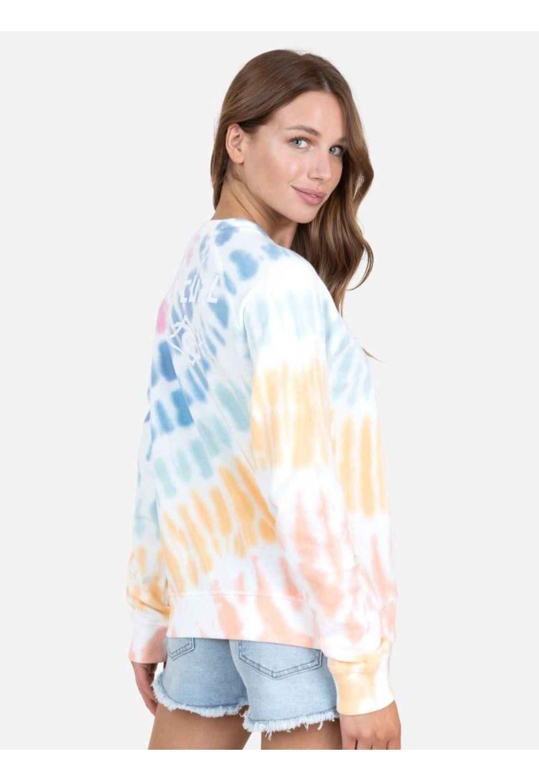 Poleron CR Mujer 6O210-WV22 Celeste Rip Curl-1