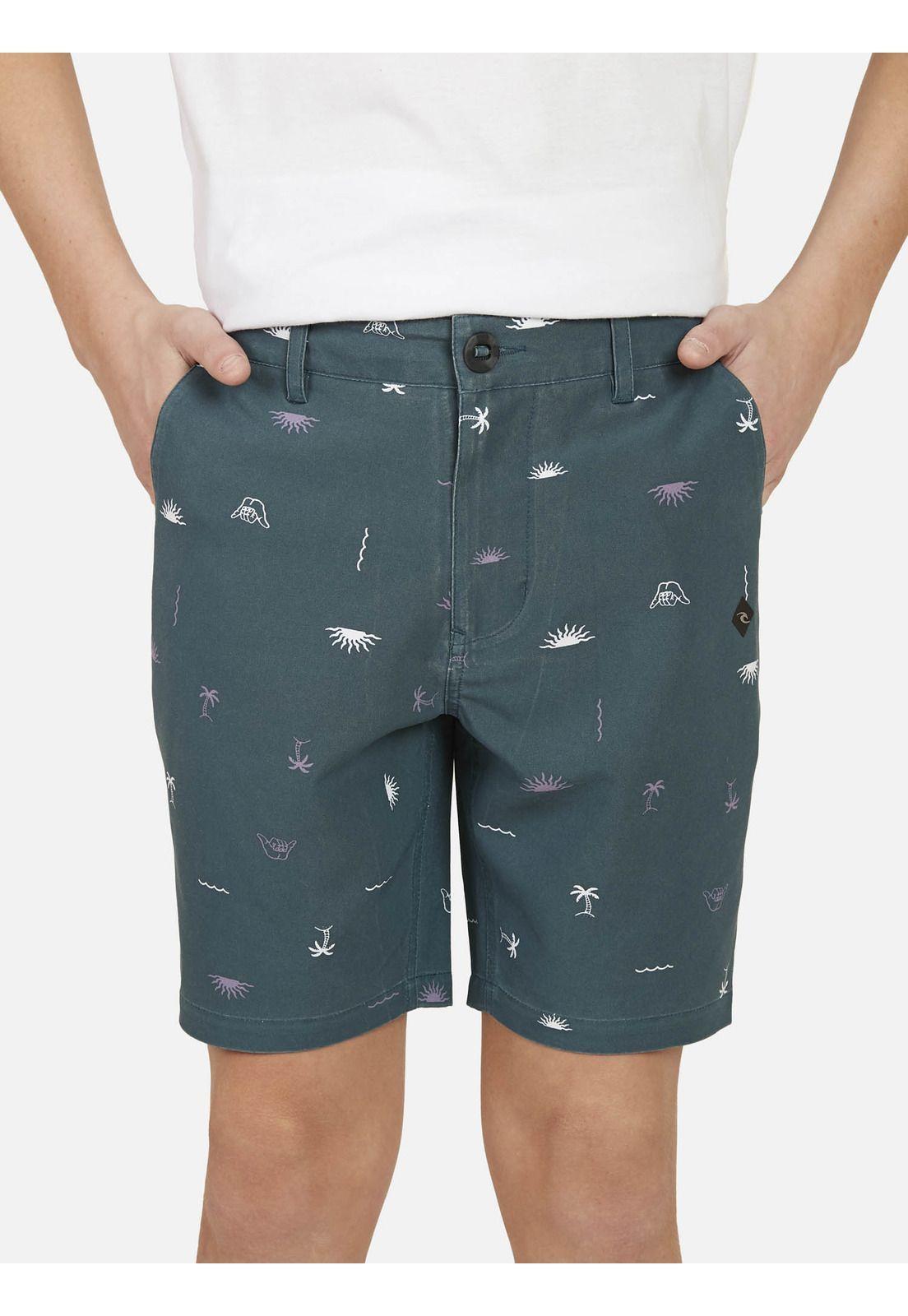 Short BOARDWALK CHINO VENICE SURF Juvenil Multicolor Rip Curl-0