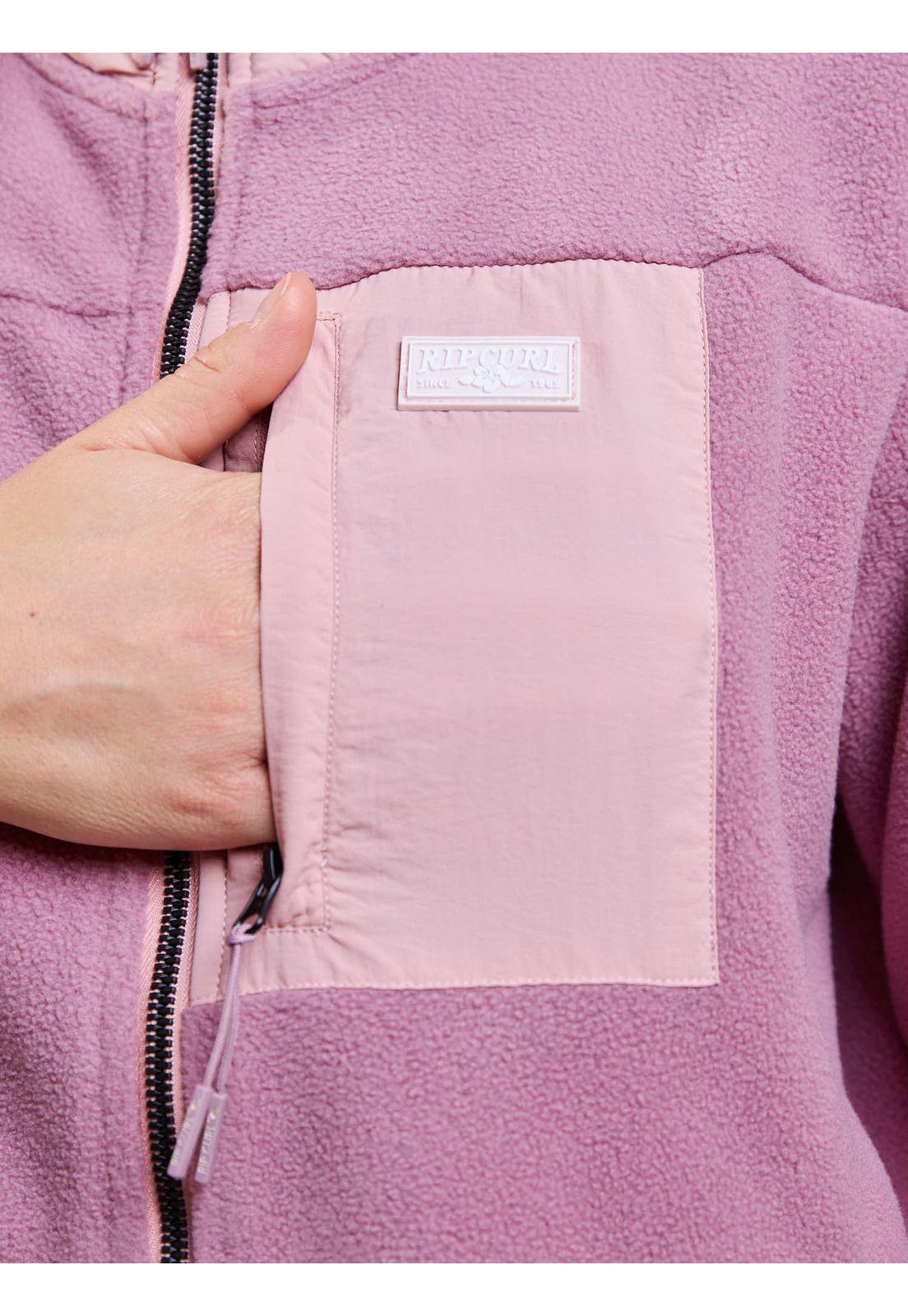 Poleron Polar Rebel Rosado Mujer Rip Curl-4