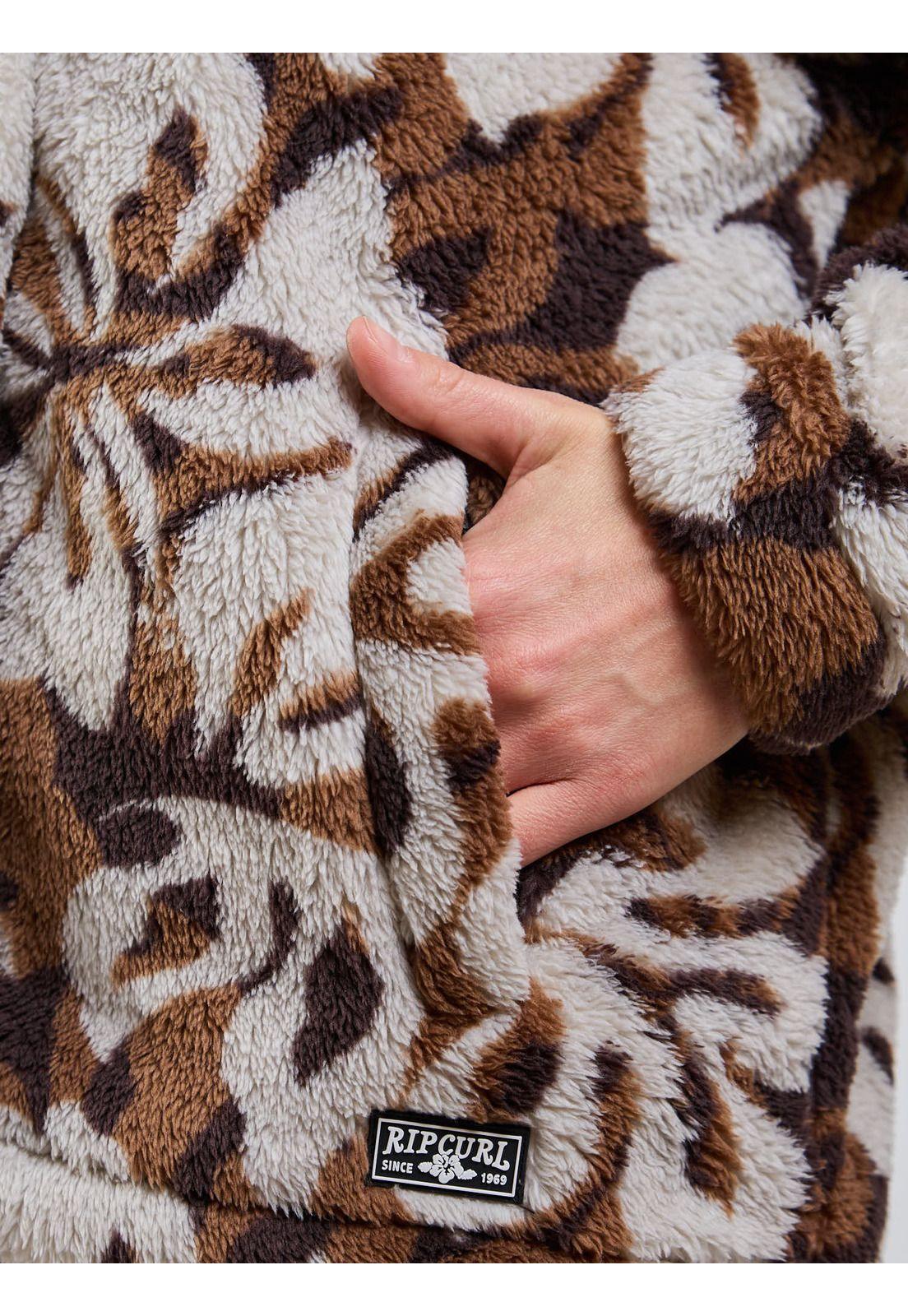 Poleron Chiporro Core Multicolor Mujer Rip Curl-4