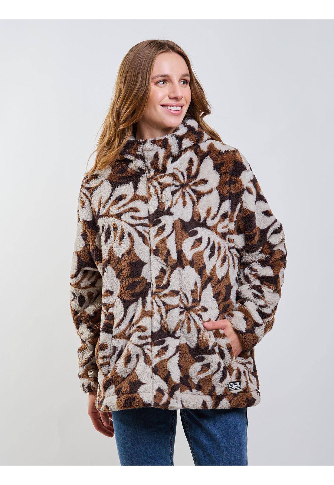 Poleron Chiporro Core Multicolor Mujer Rip Curl-5