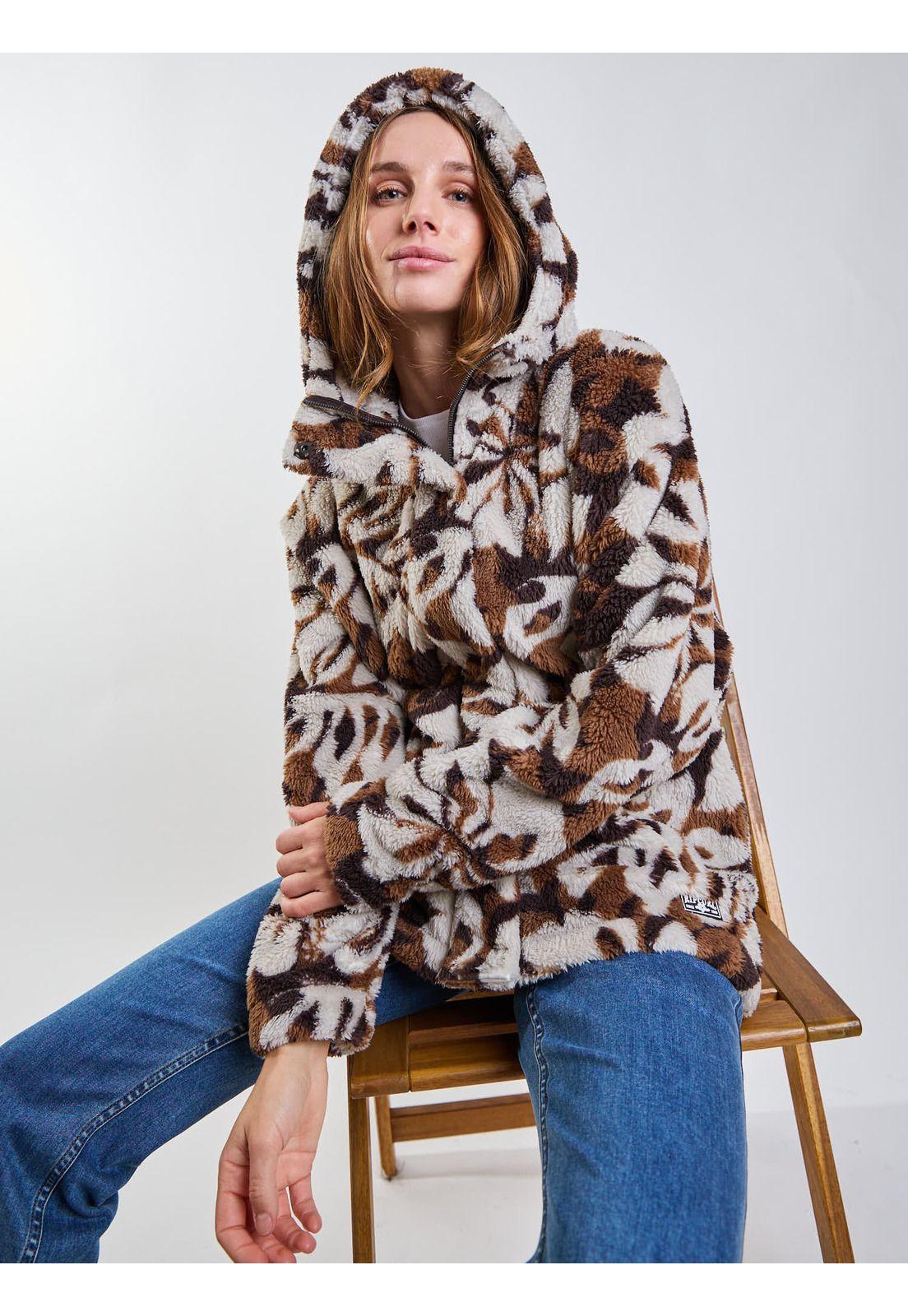 Poleron Chiporro Core Multicolor Mujer Rip Curl-6