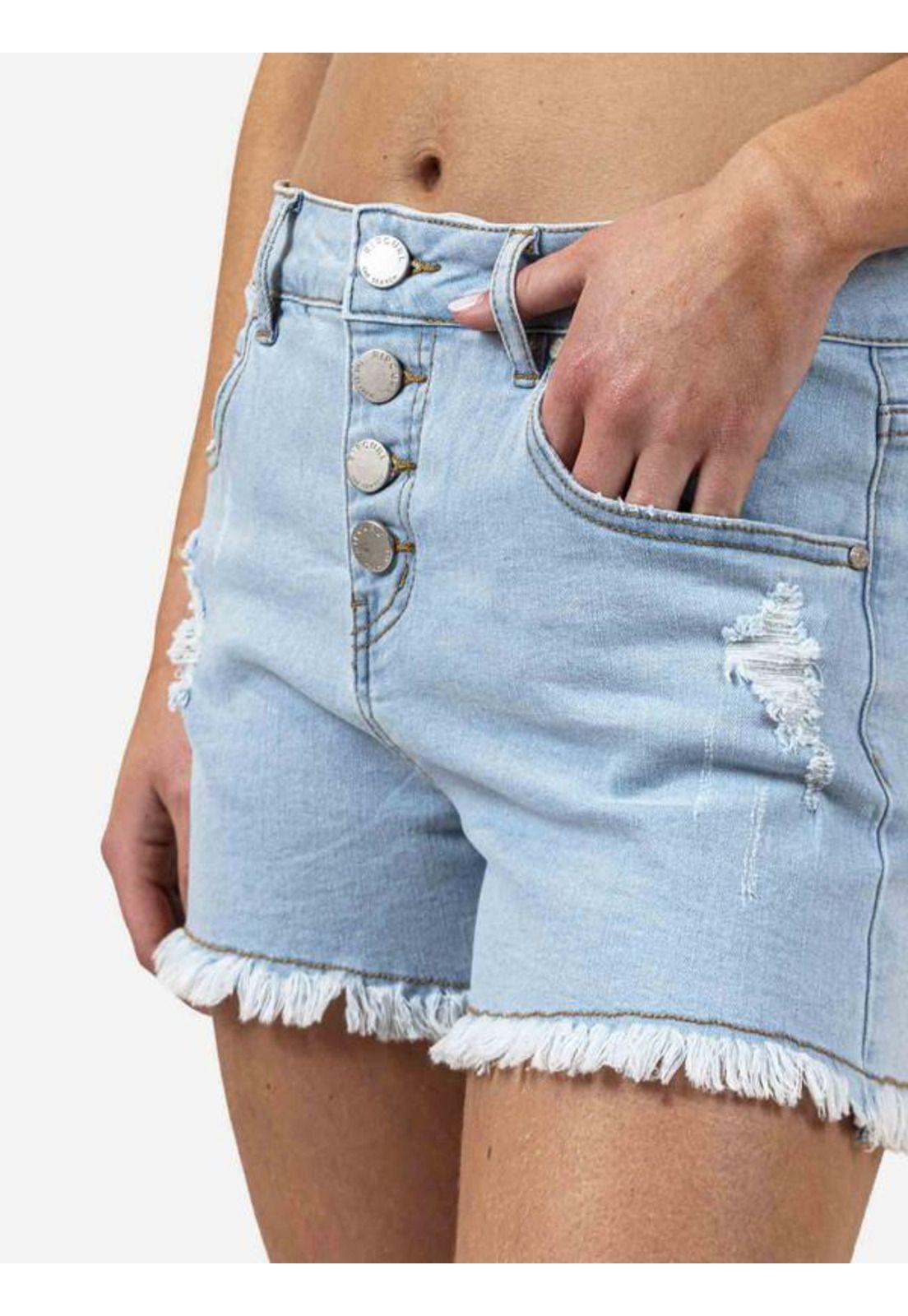 Short Jeans 6B821 Mujer Celeste Rip Curl-2