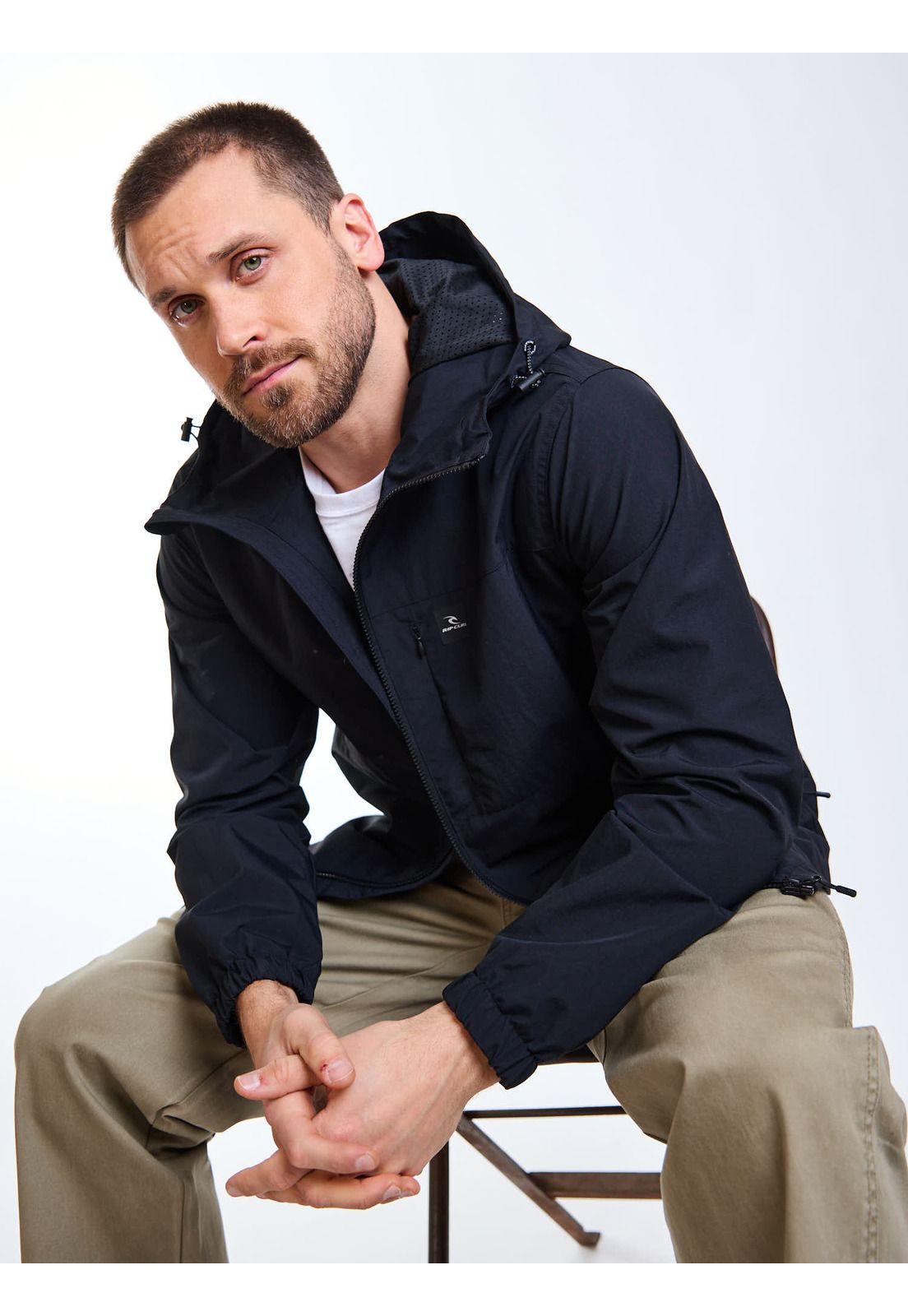 Cortaviento Aurelia Negro Hombre Rip Curl-0