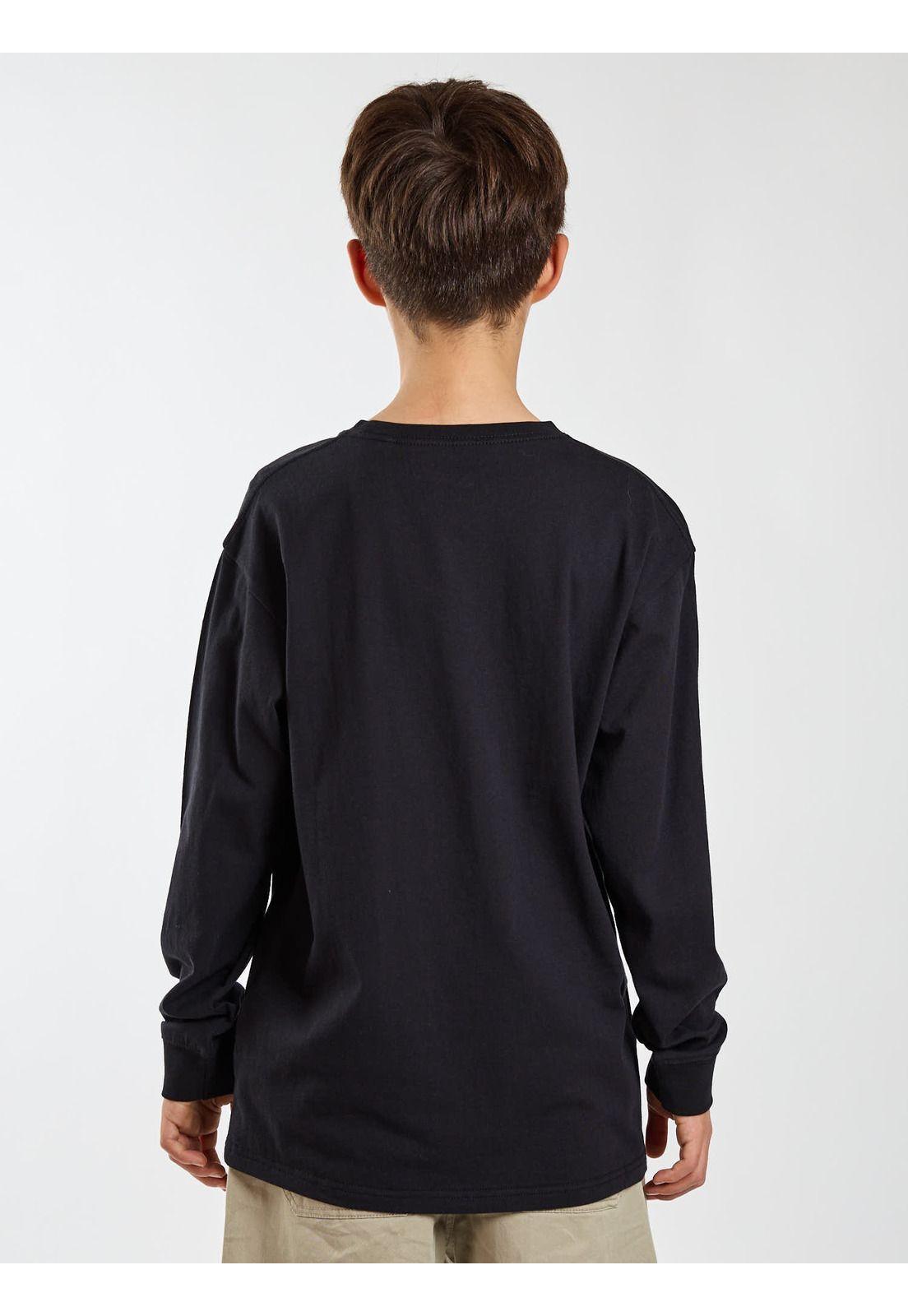 Polera ML Roam Negro Infantil Rip Curl-2