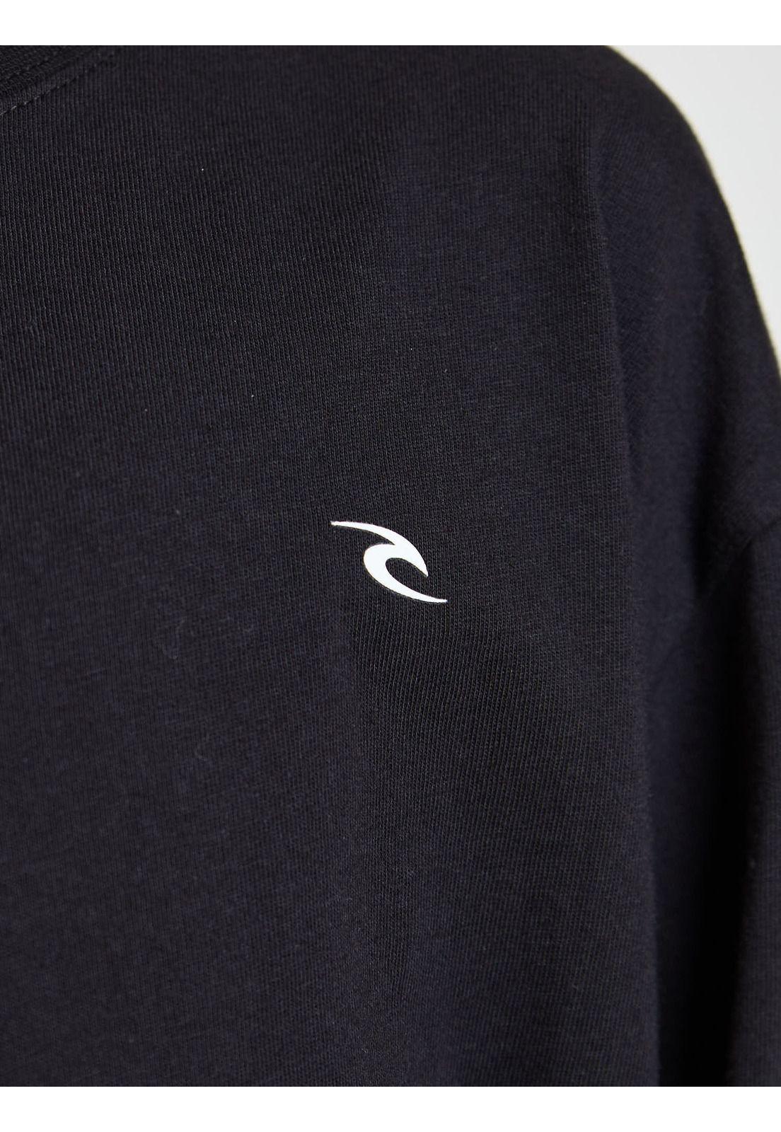 Polera ML Roam Negro Infantil Rip Curl-5