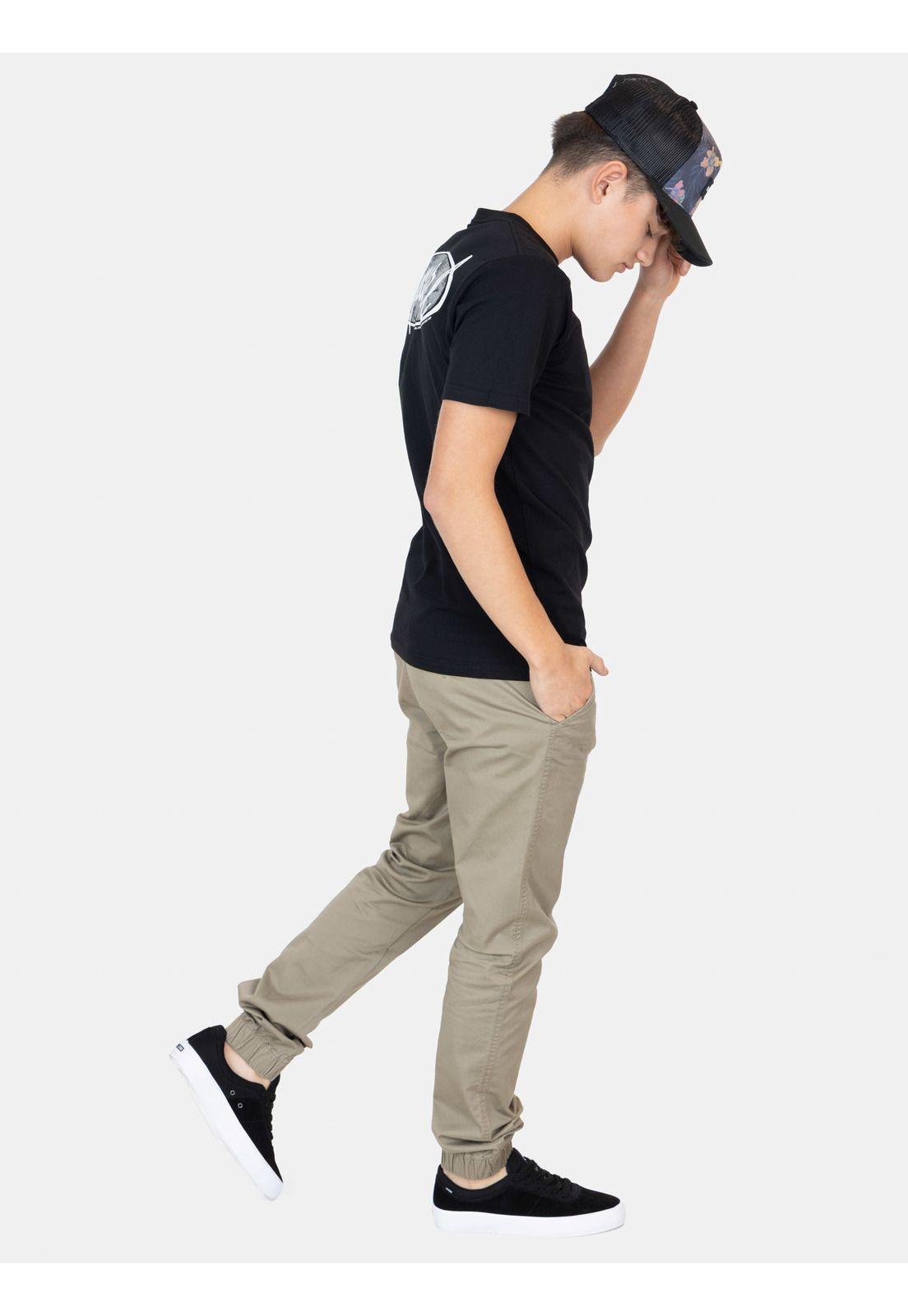 Polera MC Earthline Negro Infantil Rip Curl-3