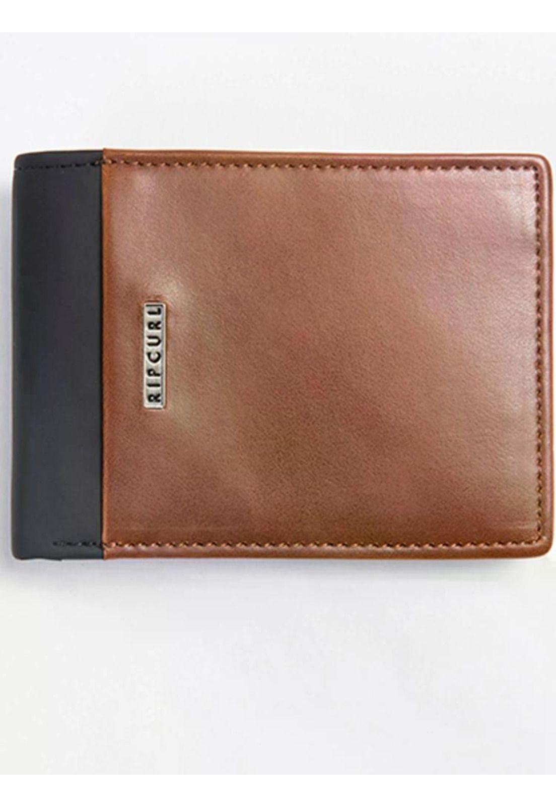 Billetera STACKA RFID PU ALL DAY Hombre Café Rip Curl-0