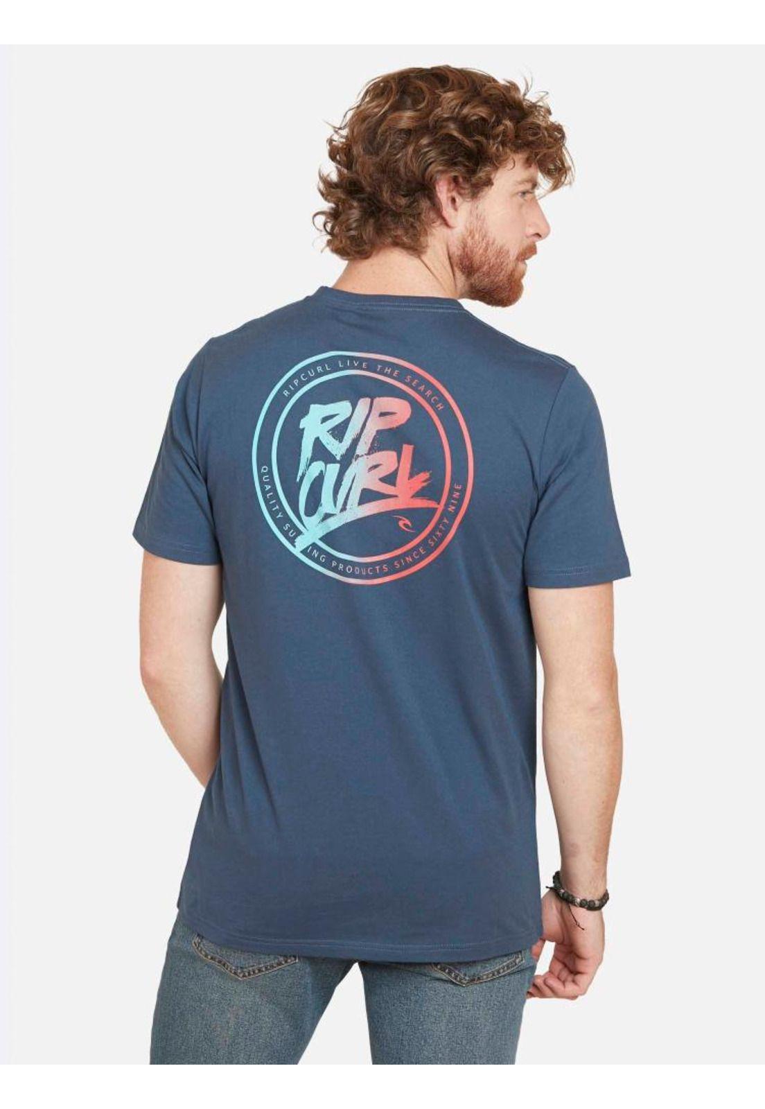 Polera 6P457 Hombre Azul Rip Curl-1