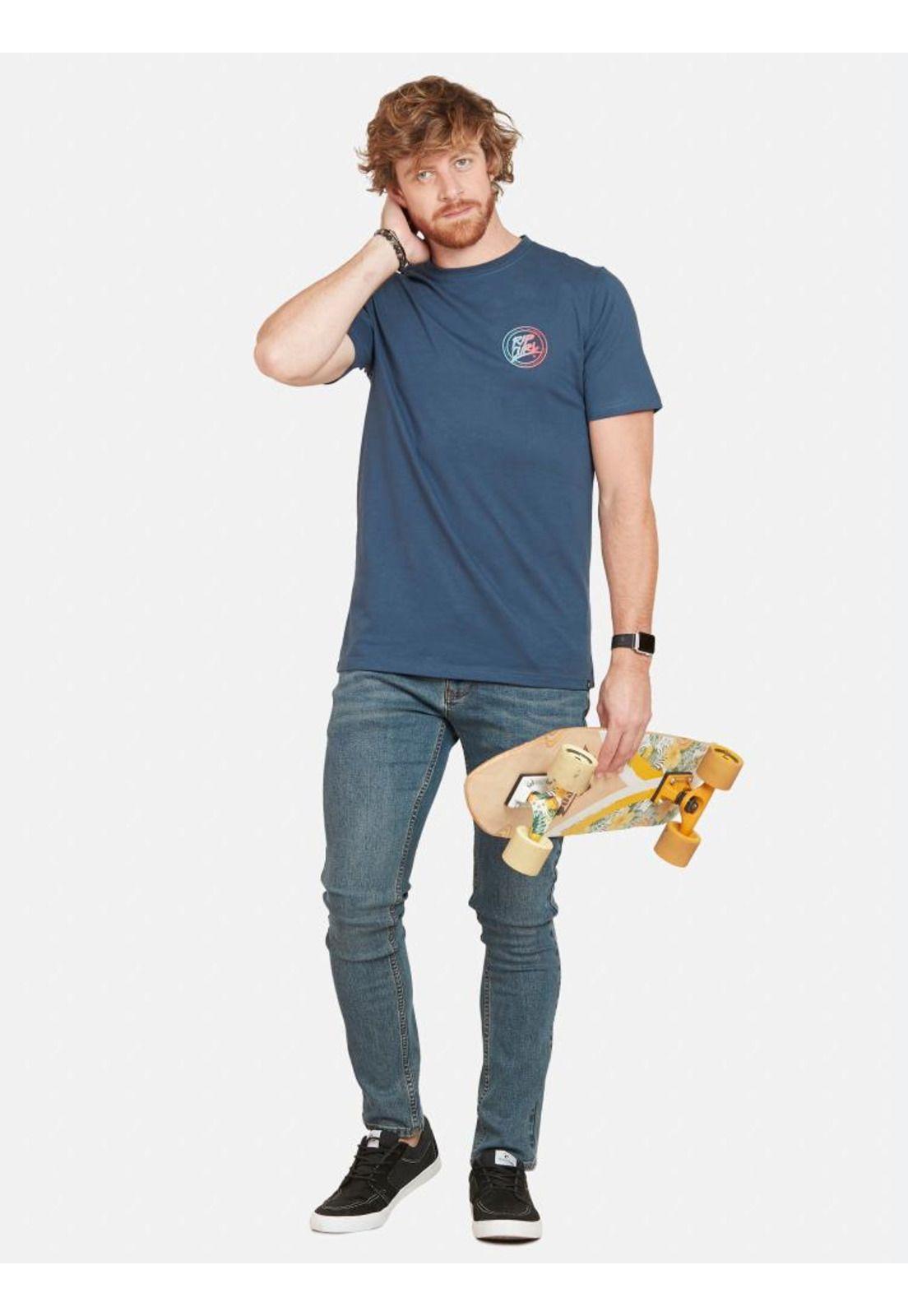 Polera 6P457 Hombre Azul Rip Curl-3