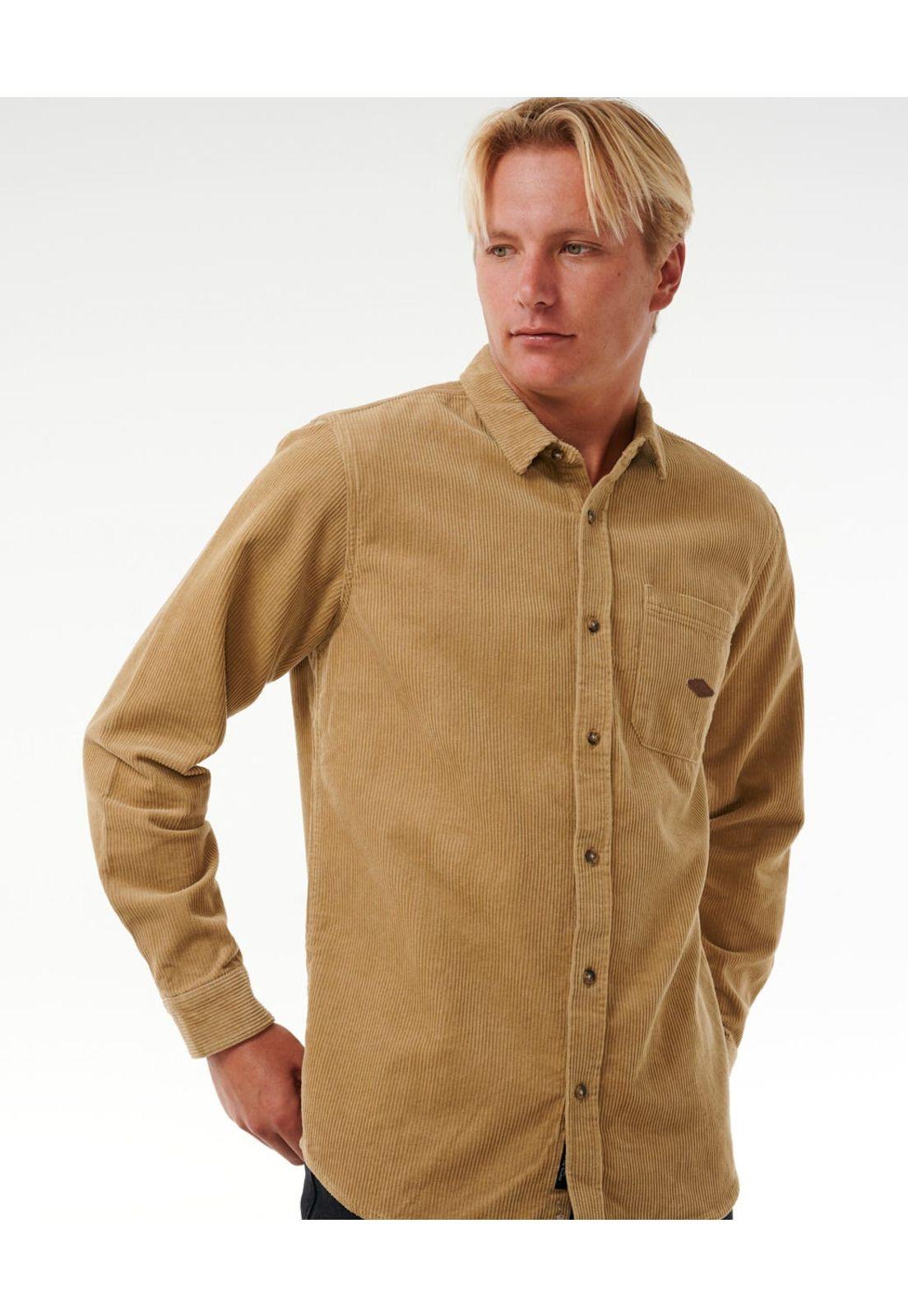 Camisa Flow Khaki Hombre Rip Curl-5