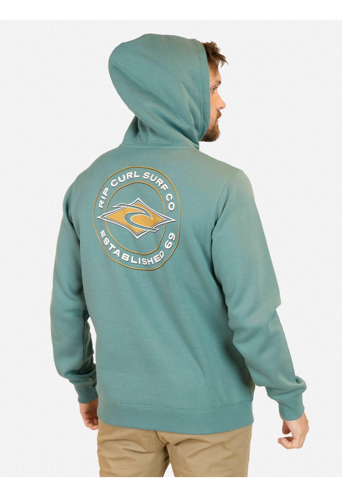 Poleron Canguro Turborc Azul Hombre Rip Curl-0