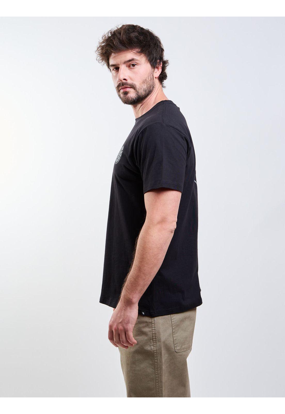 Polera MC Drift Negro Hombre Rip Curl-2