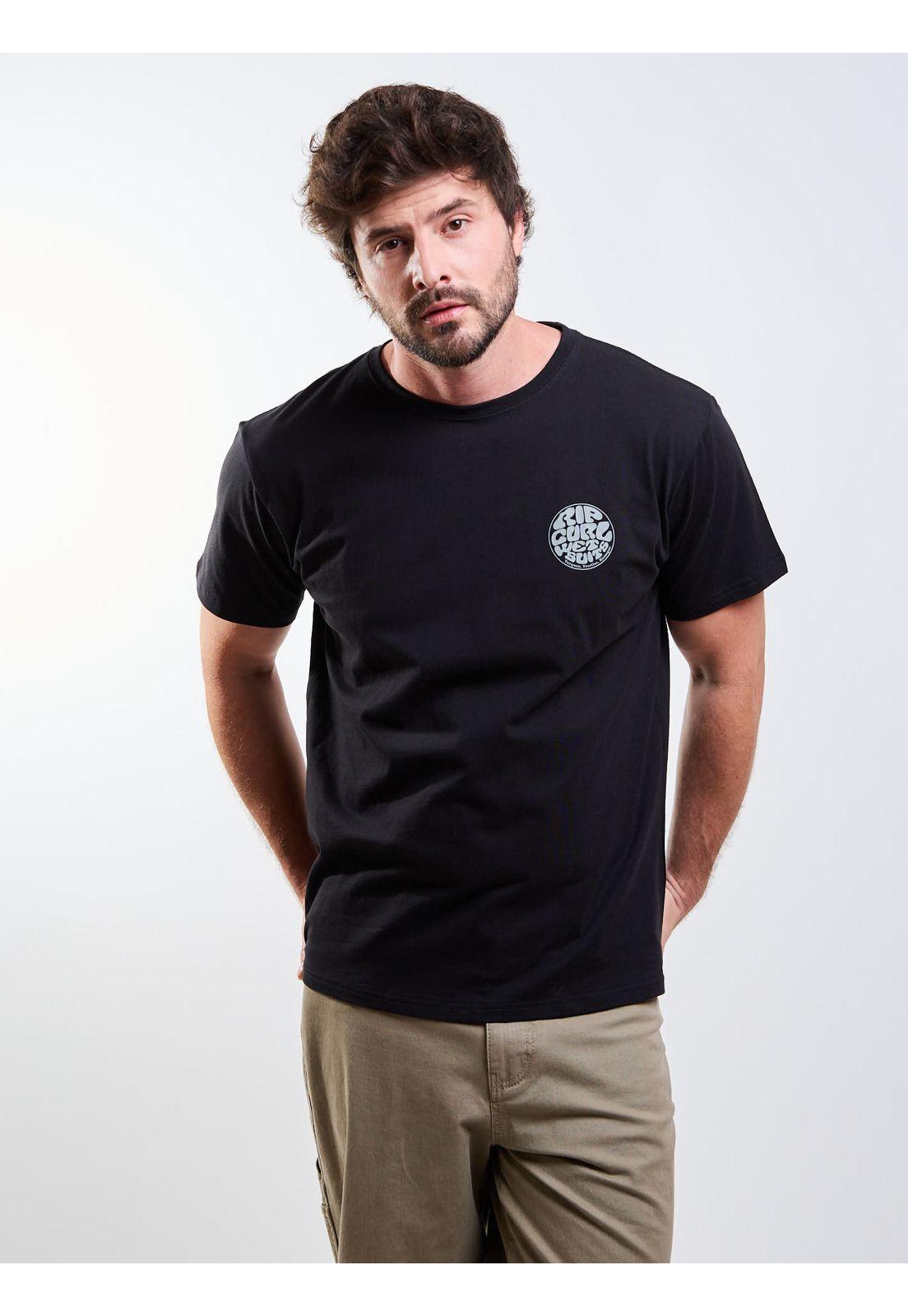 Polera MC Drift Negro Hombre Rip Curl-4