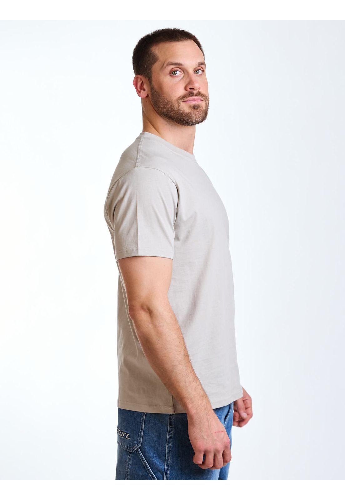 Polera MC Bay Café Hombre Rip Curl-3