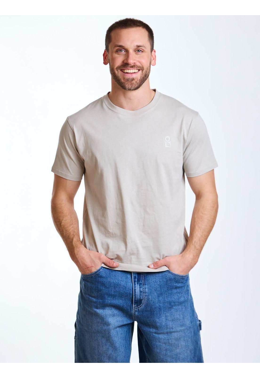 Polera MC Bay Café Hombre Rip Curl-6