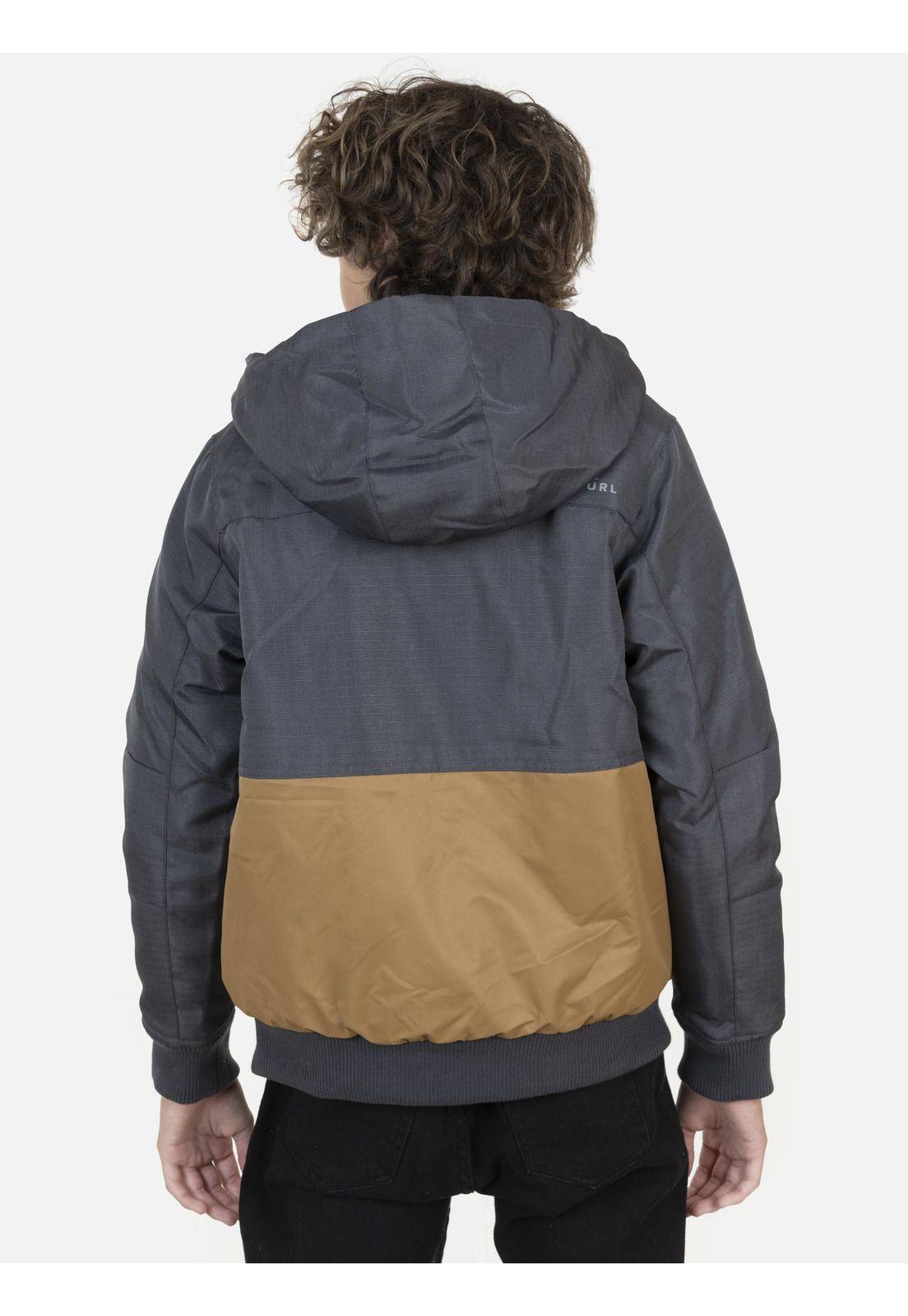 Casaca Juvenil CLASSIC BOMBER Gris Rip Curl-1