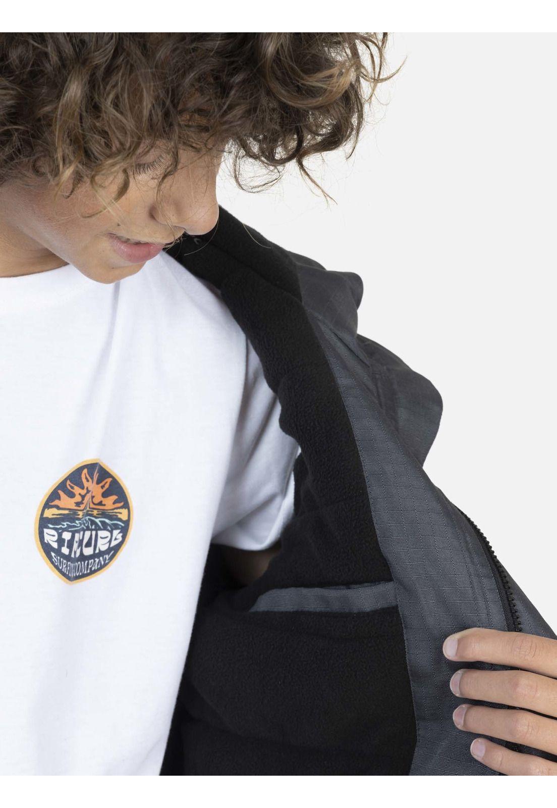 Casaca Juvenil CLASSIC BOMBER Gris Rip Curl-4