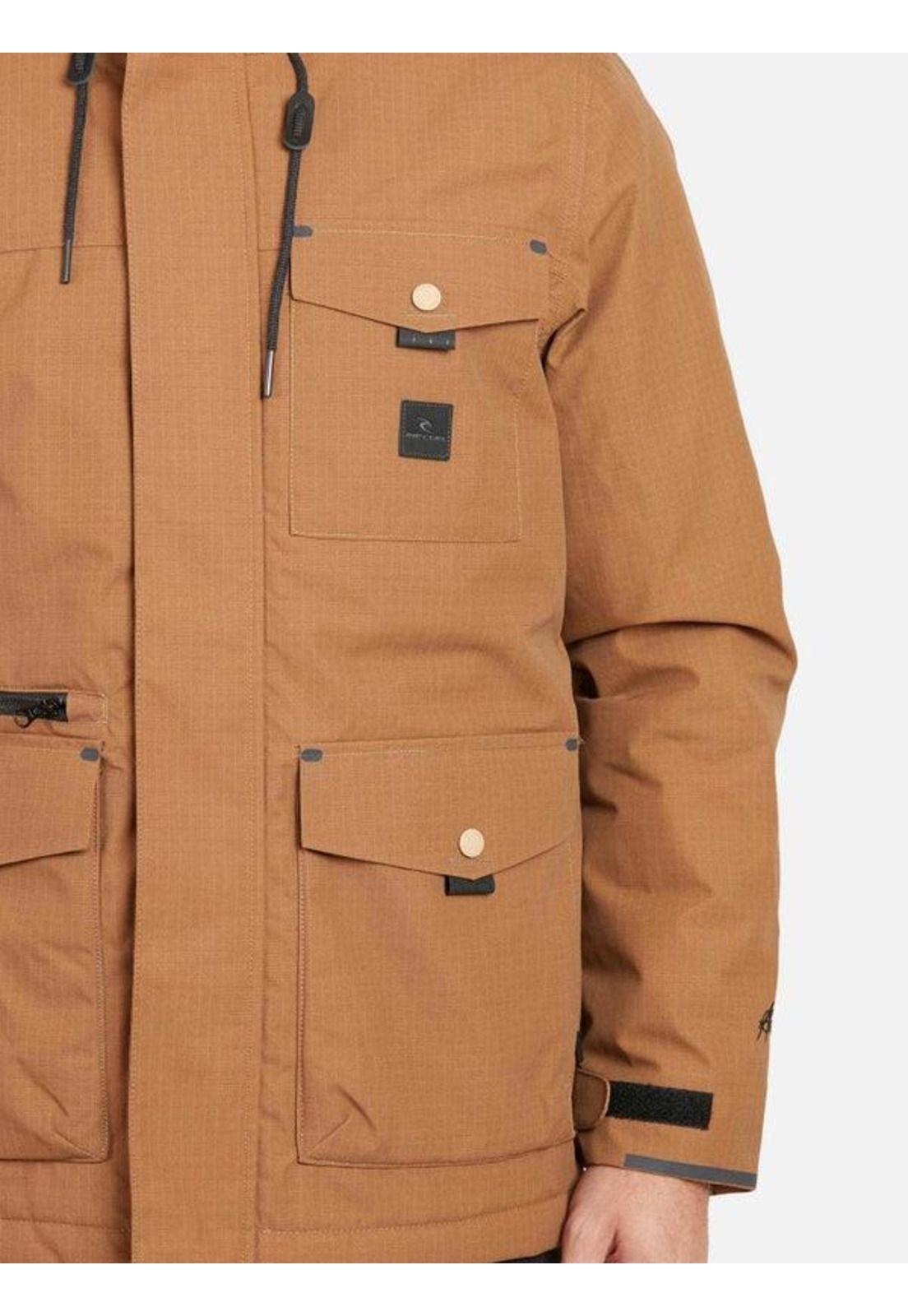 Jacket ANTI SERIES HEATSEEKER JACKET Hombre Café Rip Curl-4