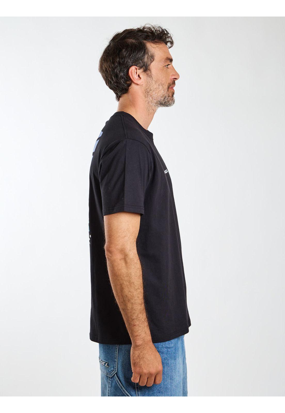 Polera MC Dune Negro Hombre Rip Curl-3