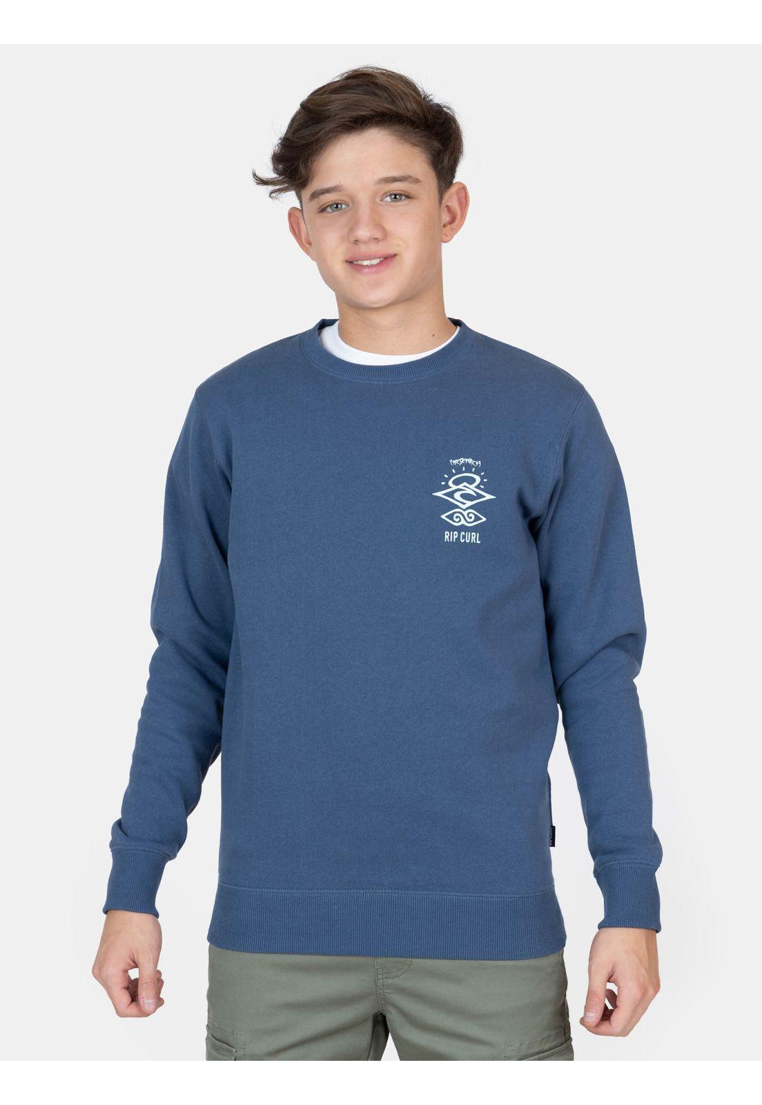 Poleron CR Stormy Azul Infantil Rip Curl-0
