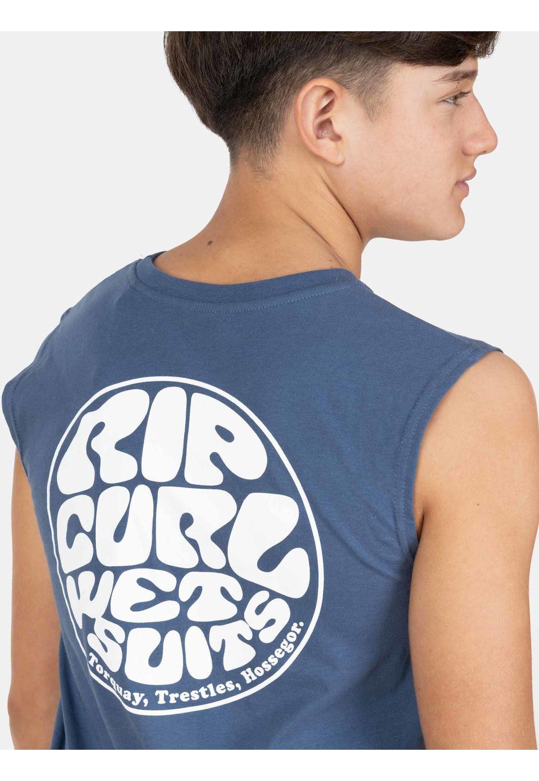 Polera SM Coolmind Azul Infantil Rip Curl-2