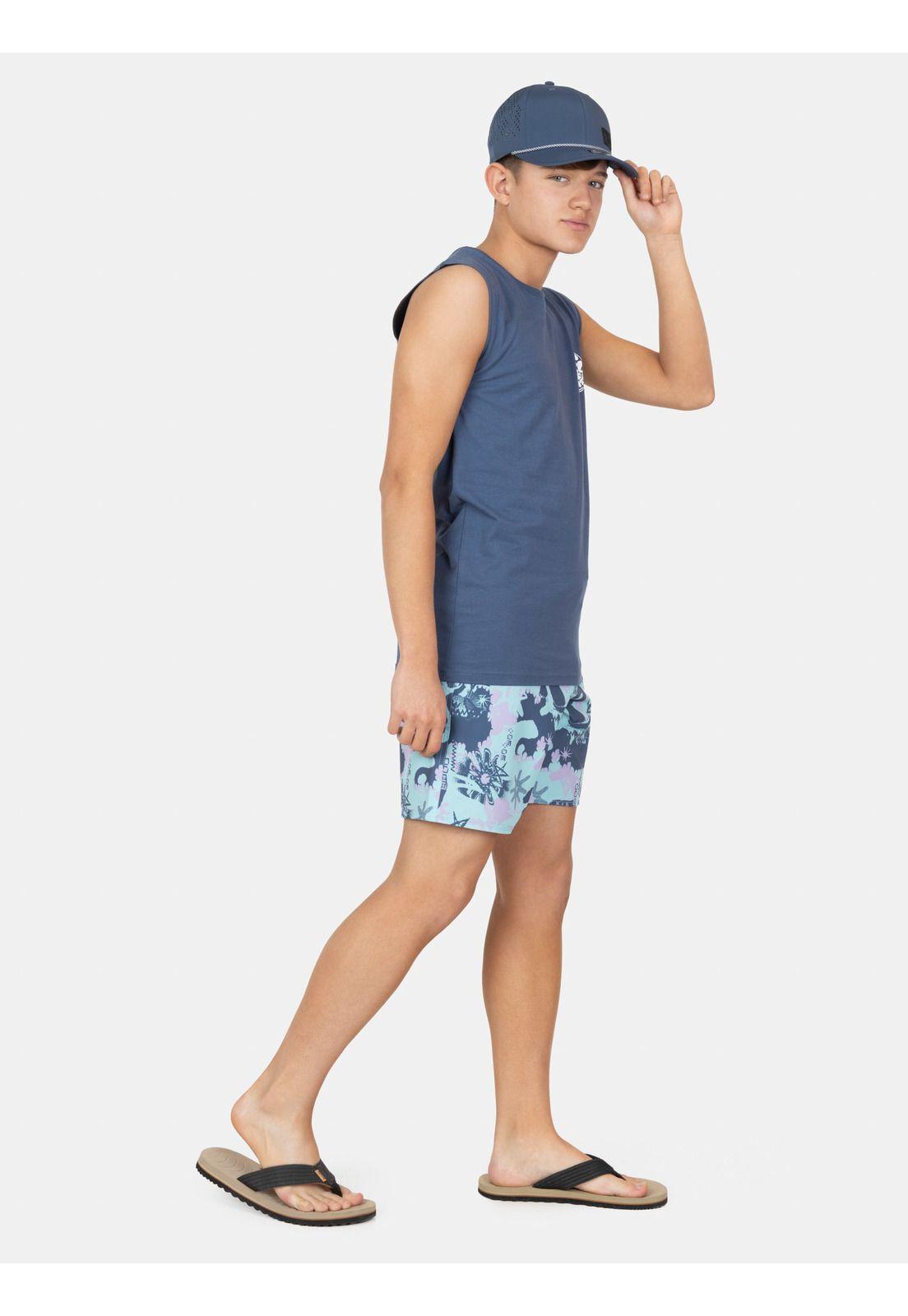 Polera SM Coolmind Azul Infantil Rip Curl-3
