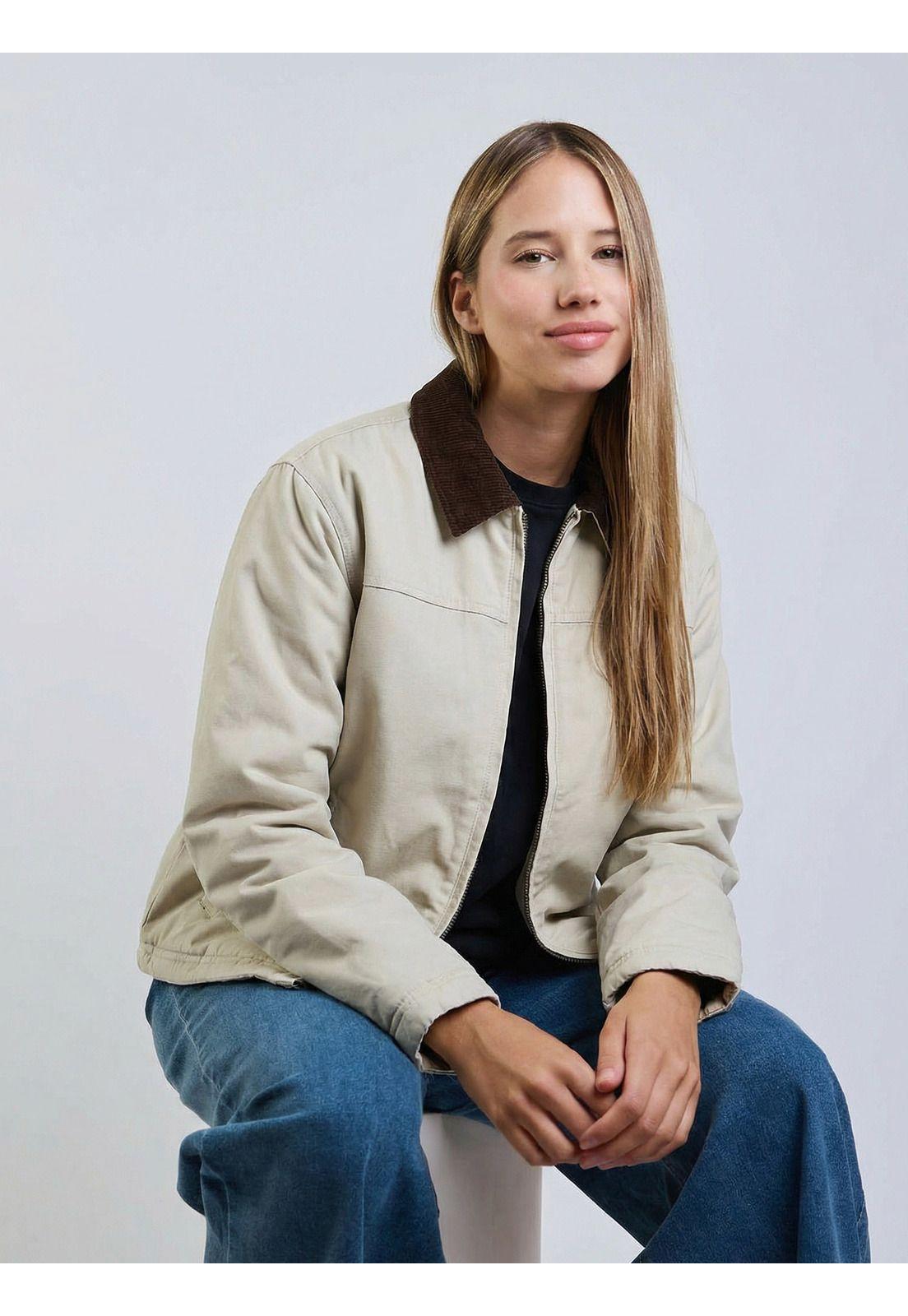 Chaqueta Zen Beige Mujer Rip Curl-4