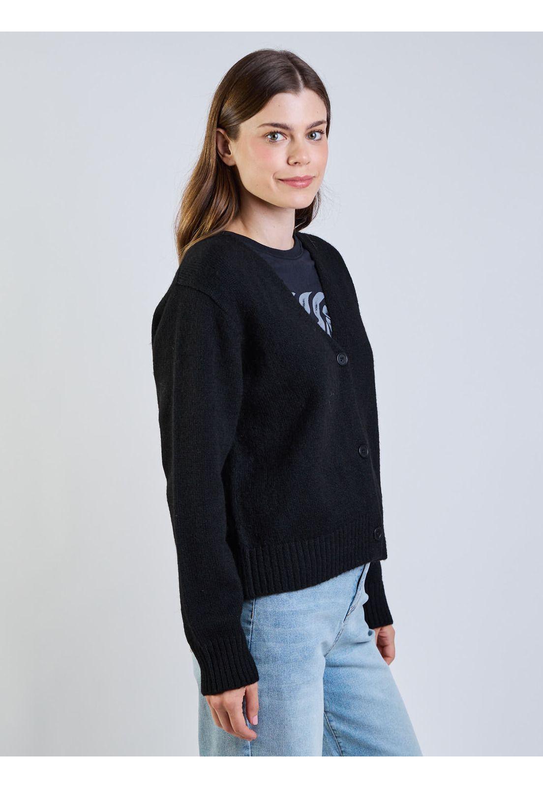Sweater Seaborn Negro Mujer Rip Curl-2
