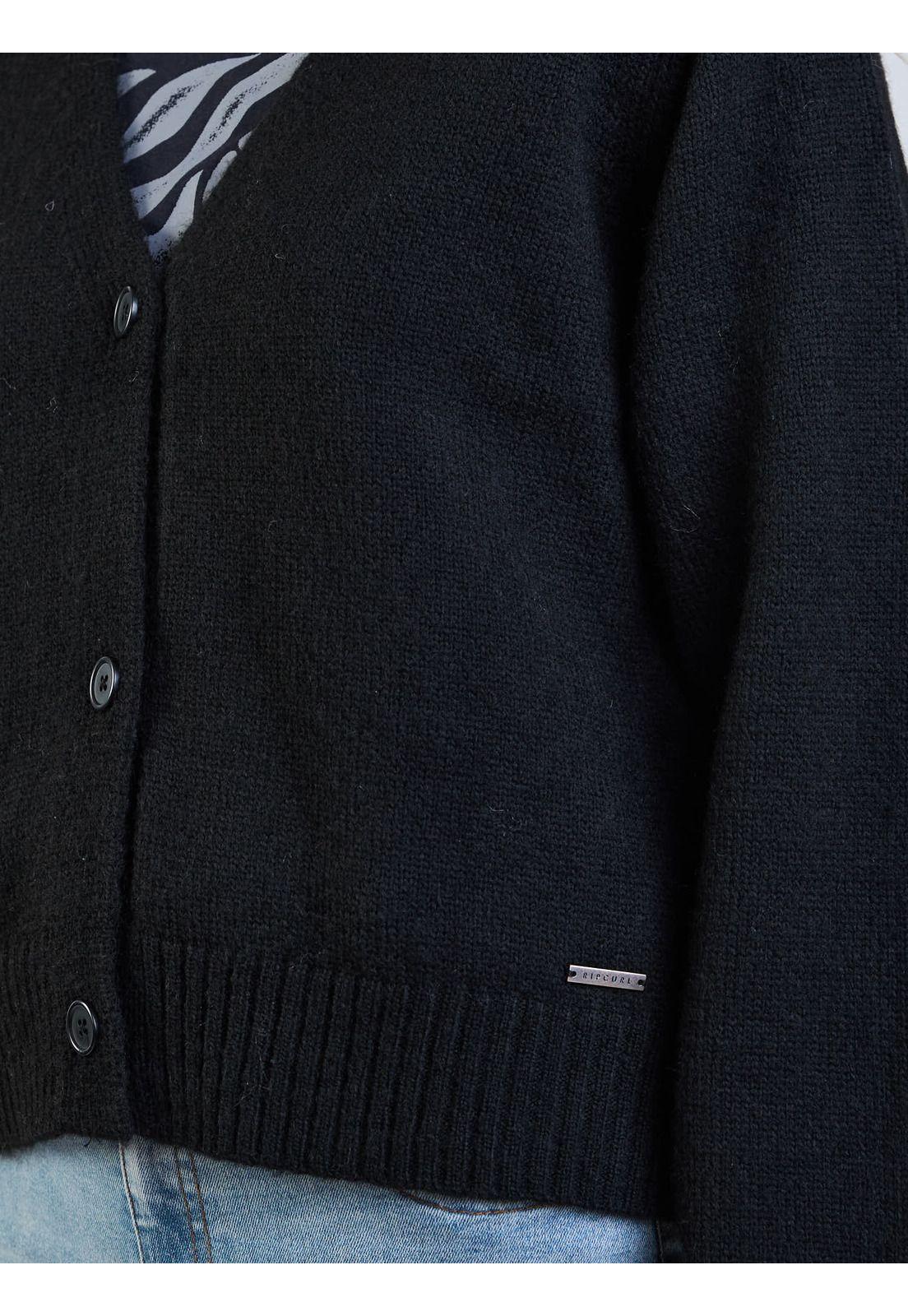 Sweater Seaborn Negro Mujer Rip Curl-4