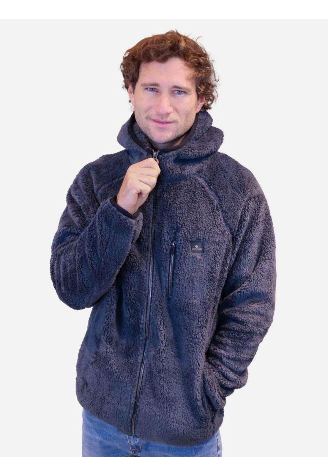 Poleron FULL COLD Hombre Gris Oscuro Rip Curl-0