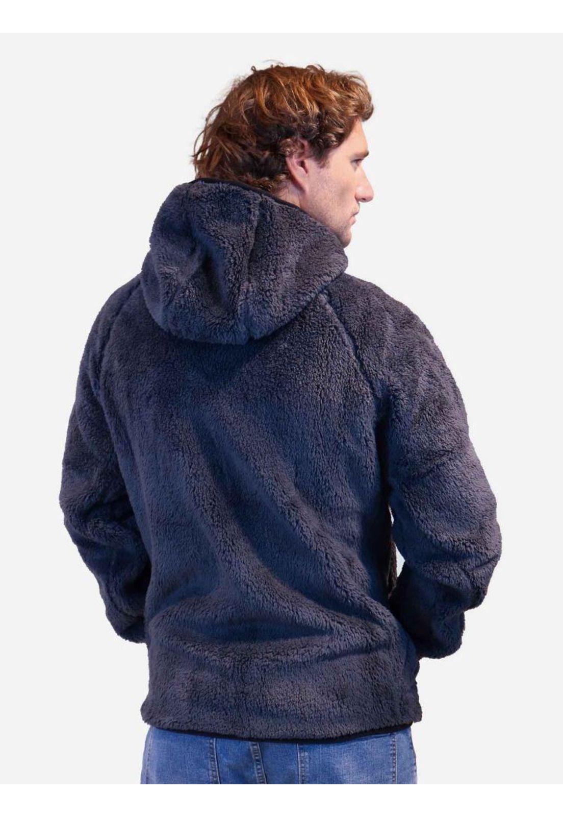 Poleron FULL COLD Hombre Gris Oscuro Rip Curl-3