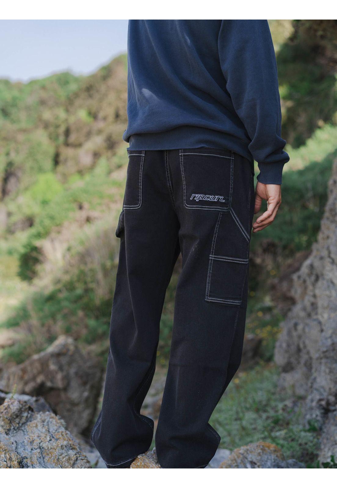 Pantalon Ripwave Negro Hombre Rip Curl-1