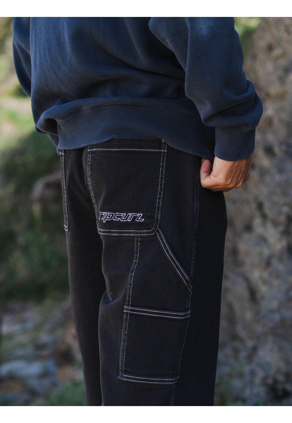 Pantalon Ripwave Negro Hombre Rip Curl-2