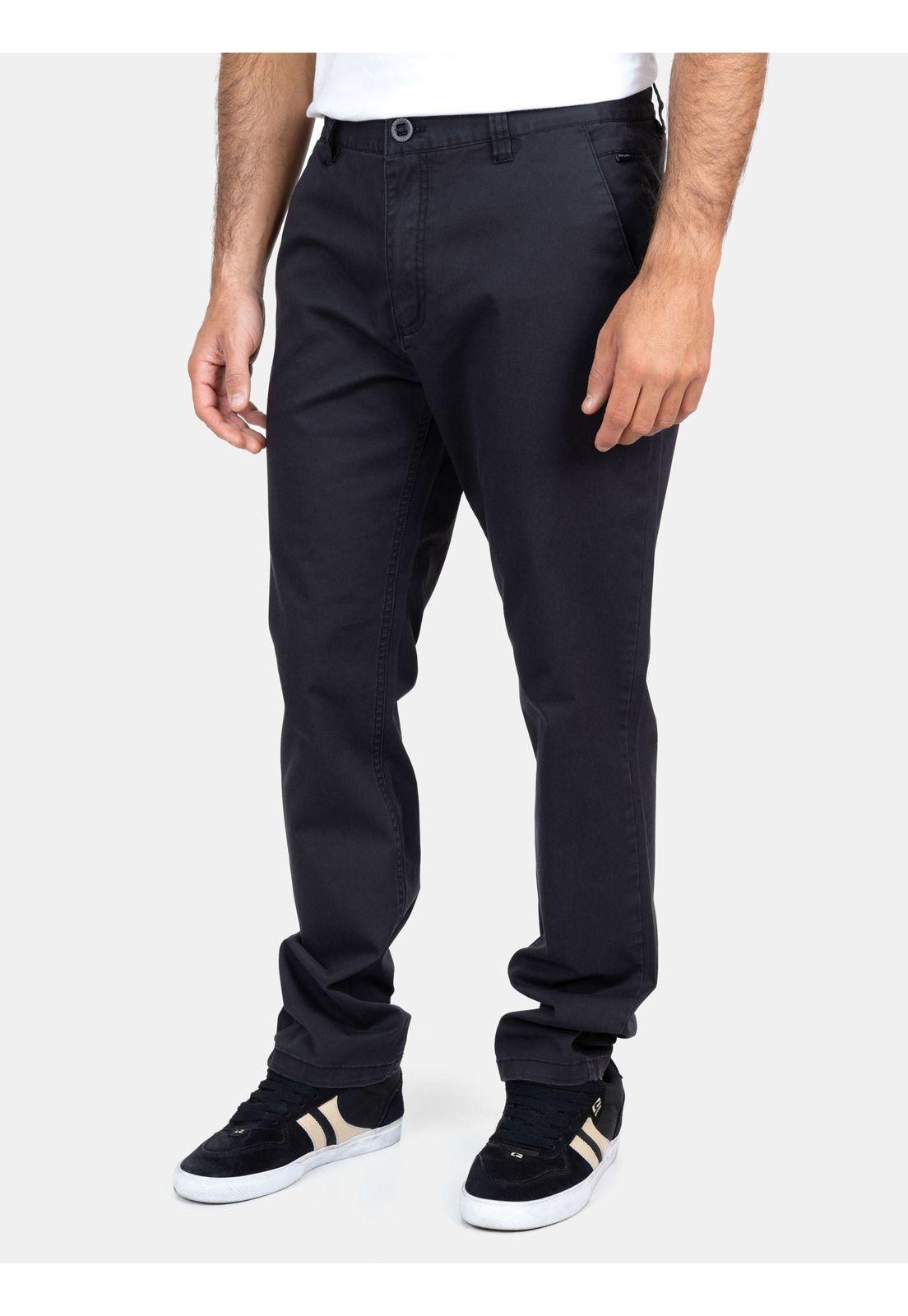 Pantalon Clasico Easy Street Negro Hombre Rip Curl-0