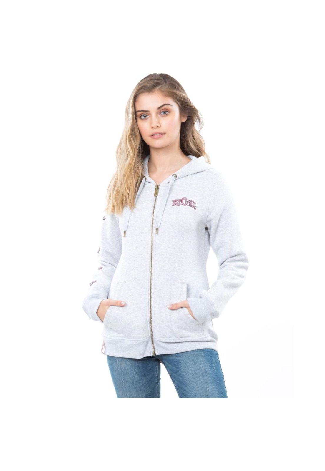 Poleron Mujer Gris 6O256-WI20 Rip Curl-0