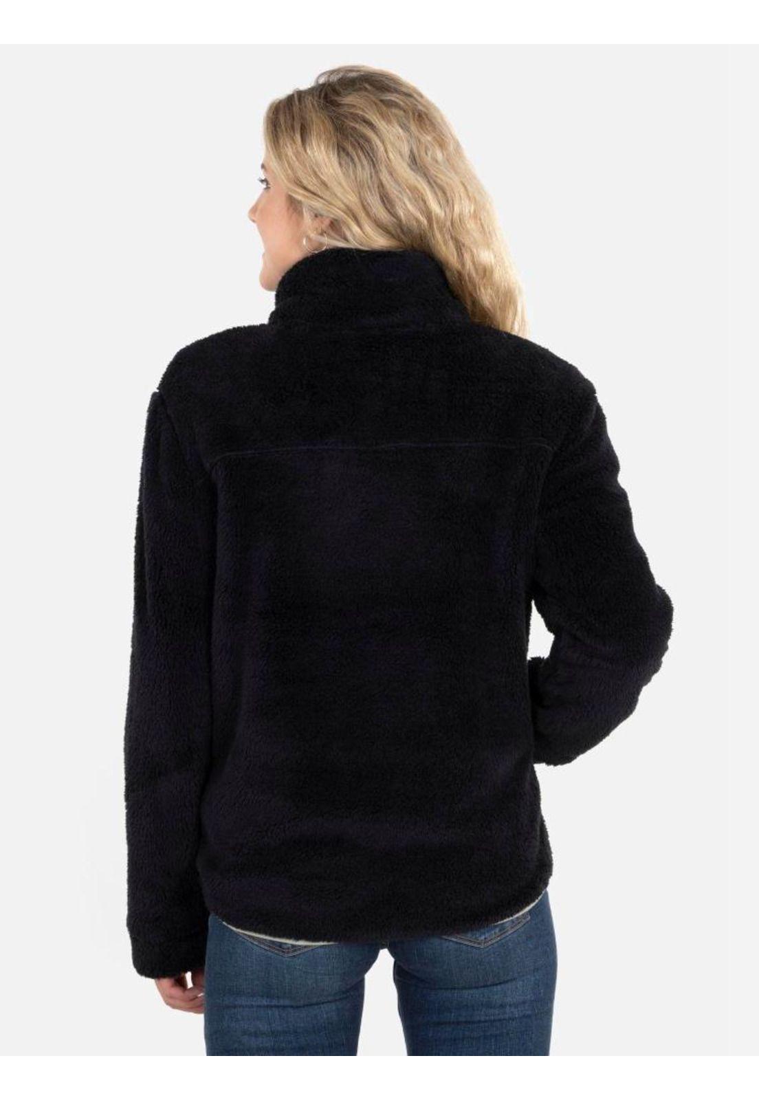 Poleron Black Ink Negro Mujer Rip Curl-2