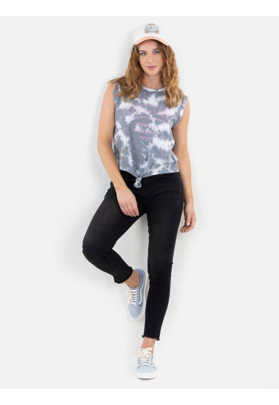 Polera BLACK WAVES Mujer Multicolor Rip Curl-4