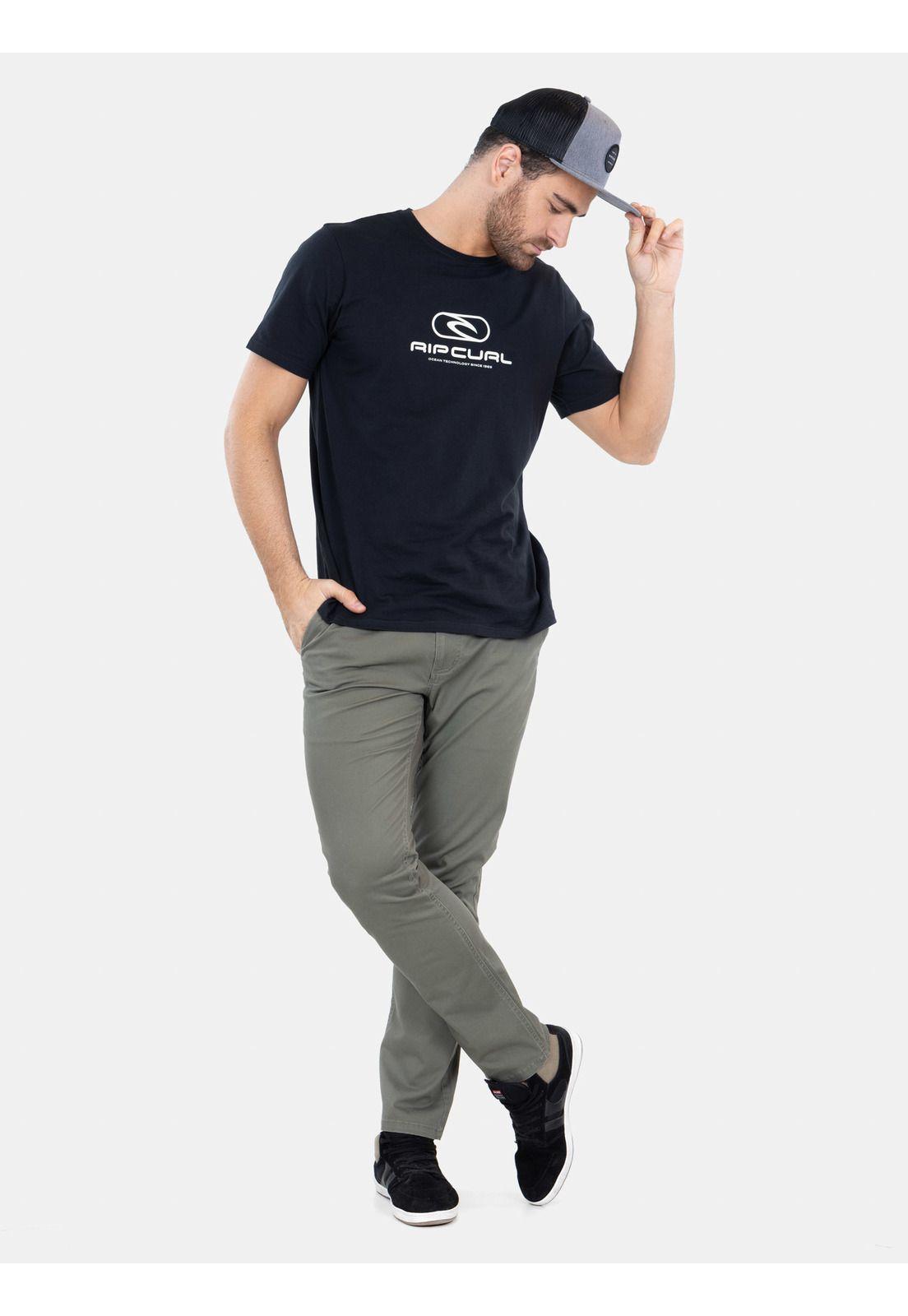 Pantalon Clasico Easy Street Verde Hombre Rip Curl-2