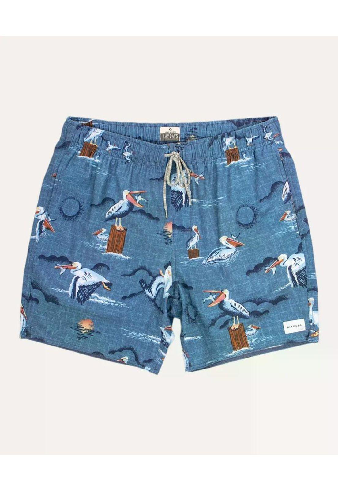 Traje de Baño PARADISE PARTY VOLLEY-BOY Juvenil Azul Rip Curl-0