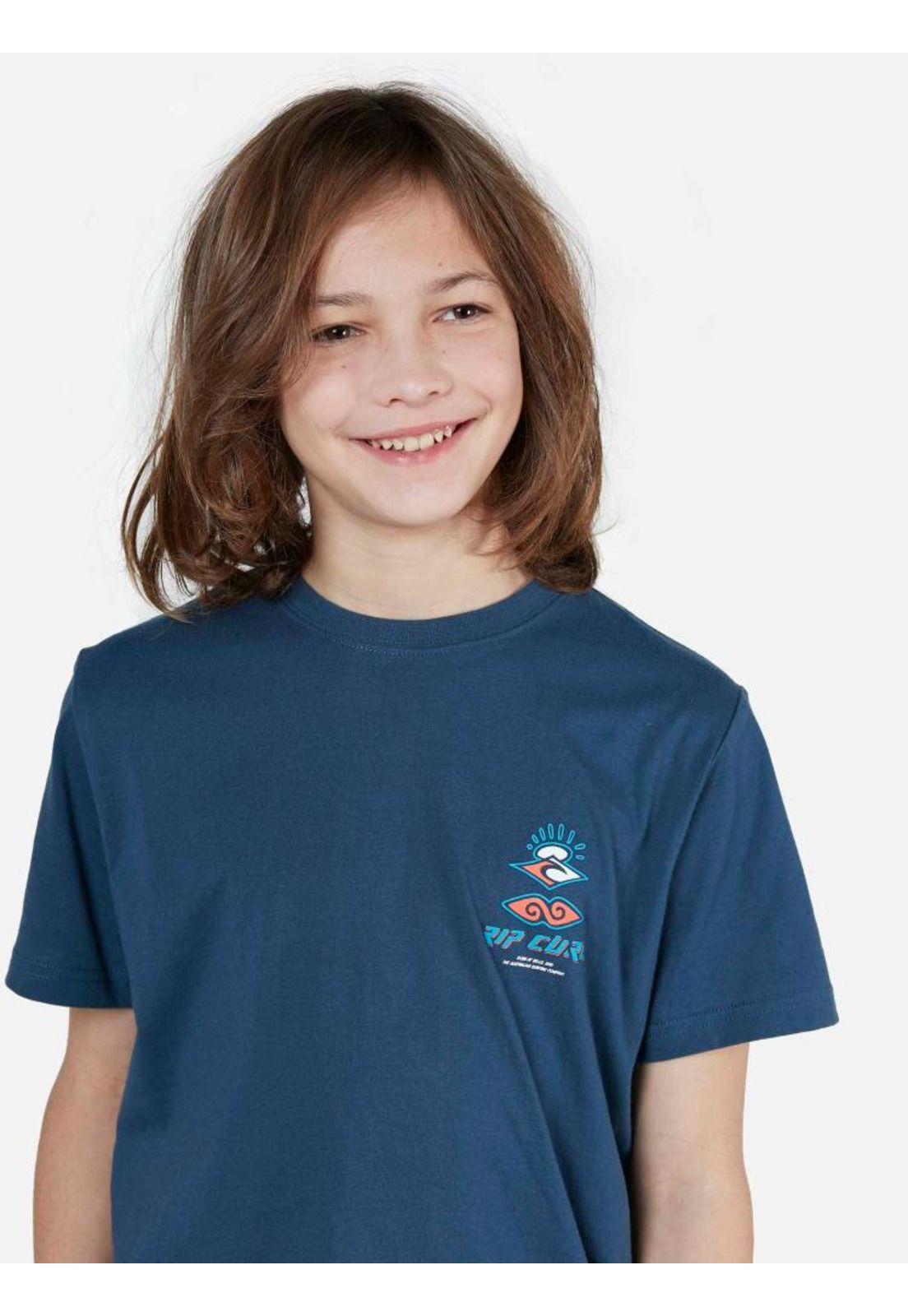 Polera Juvenil 6P276-MV22 Azul Rip Curl-4