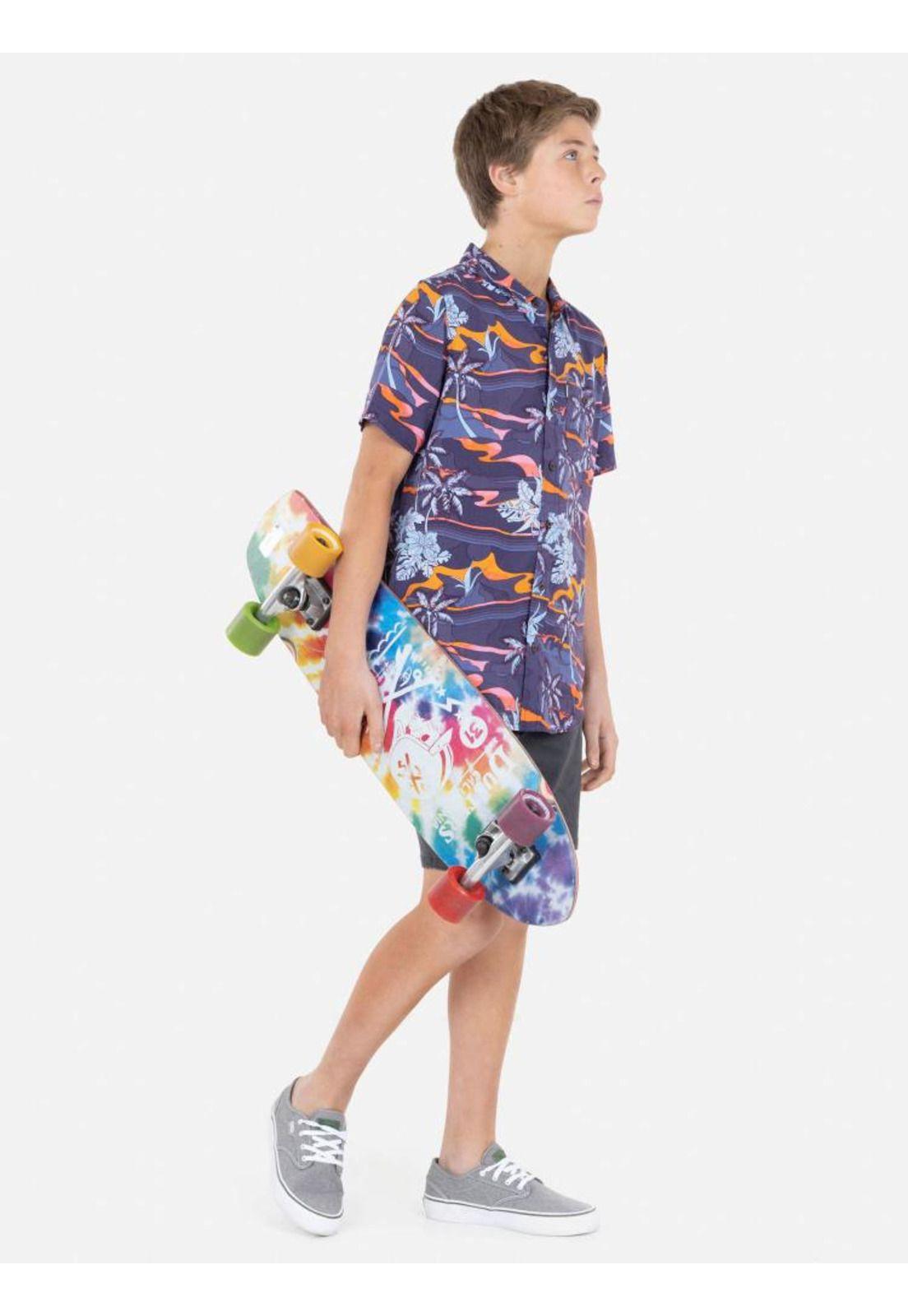 Camisa TOWEL MASON BARREL KILLA Juvenil Multicolor Rip Curl-2