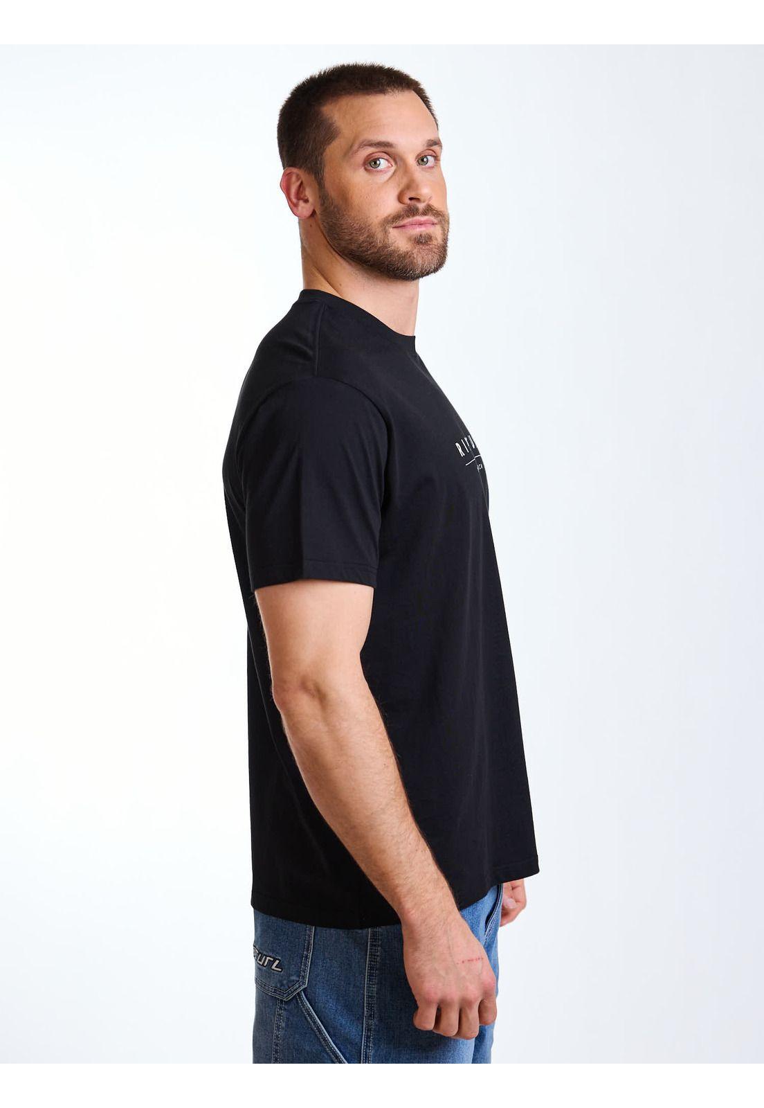 Polera MC Drift Negro Hombre Rip Curl-3