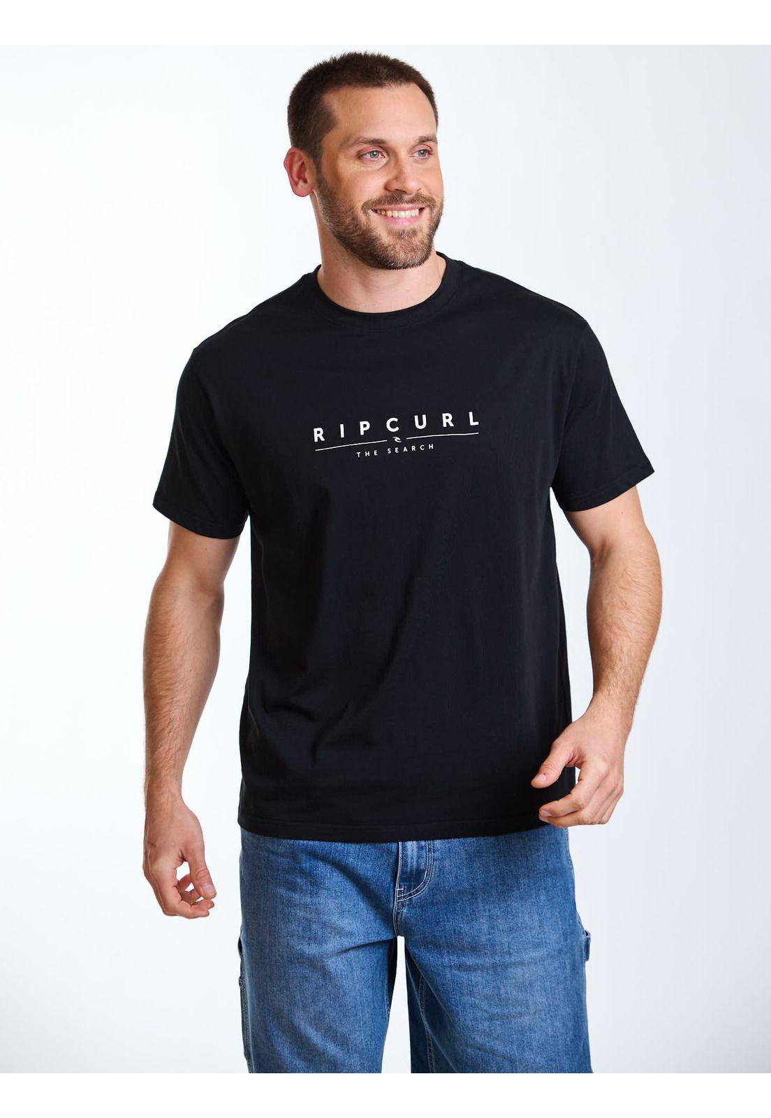 Polera MC Drift Negro Hombre Rip Curl-6