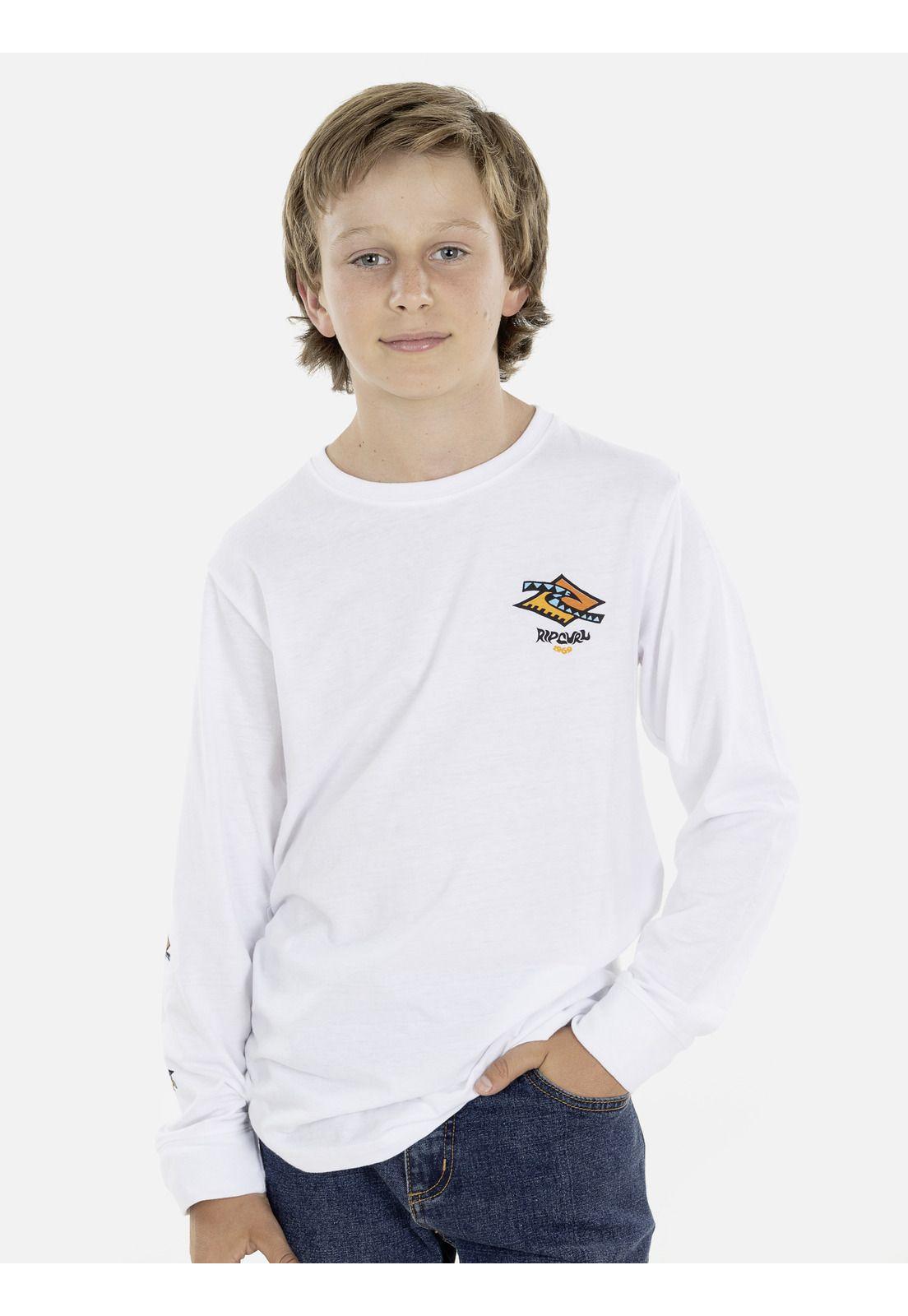 Polera Juvenil Blanco 6P187-MI21 Rip Curl-0