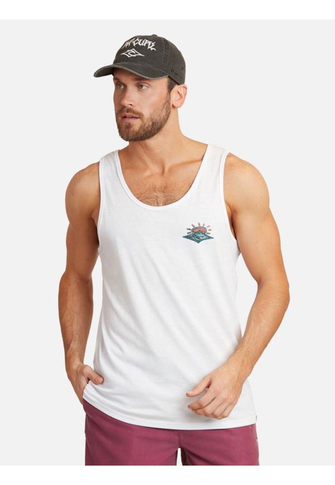 Polera Ultimate Journeys Tank Blanco Hombre Rip Curl-0